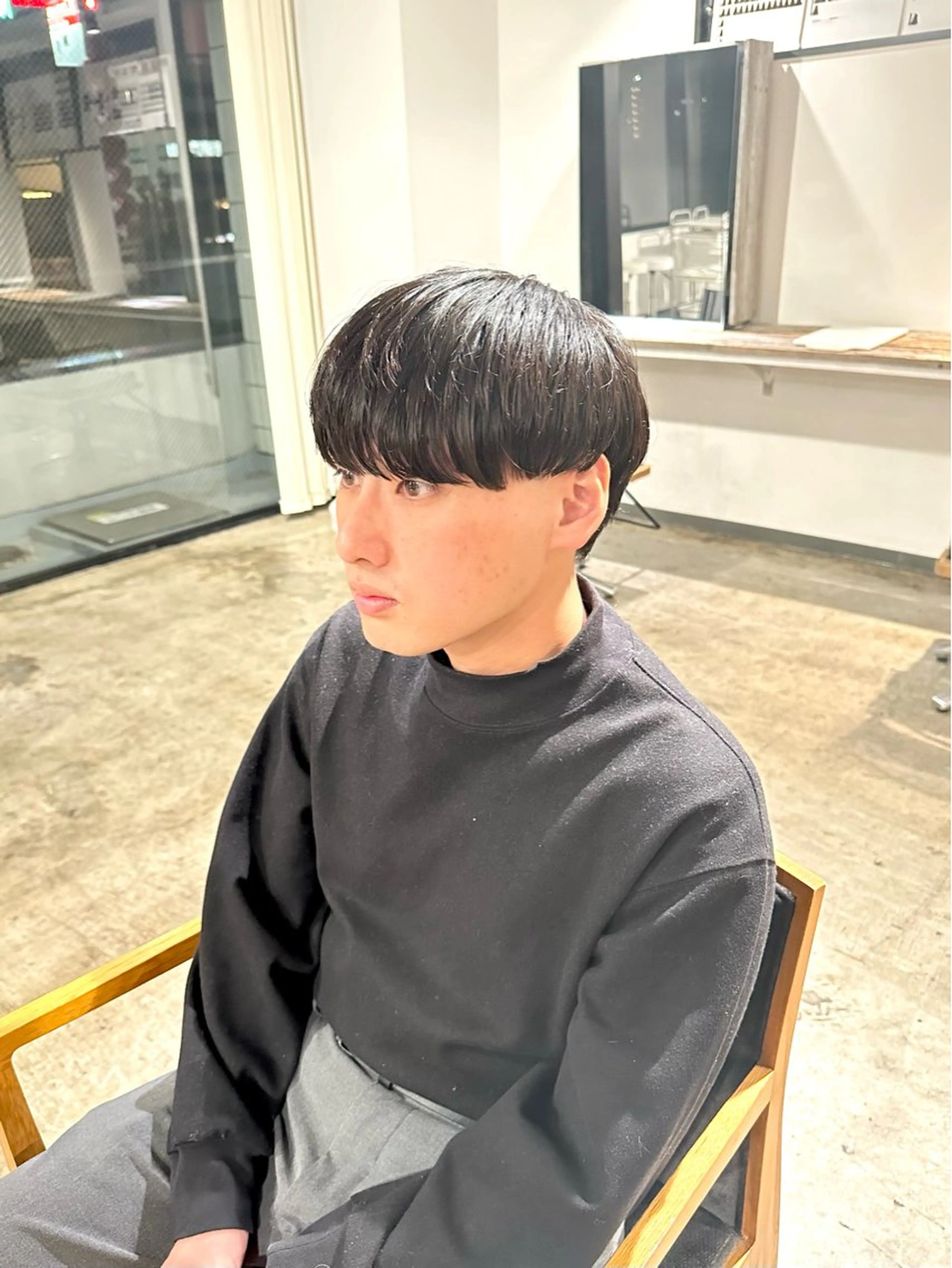 メンズ メンズ韓国風 韓国マッシュ マッシュ カット 骨格補正施術/メンズ 専門美容師/YUYAのヘアスタイル