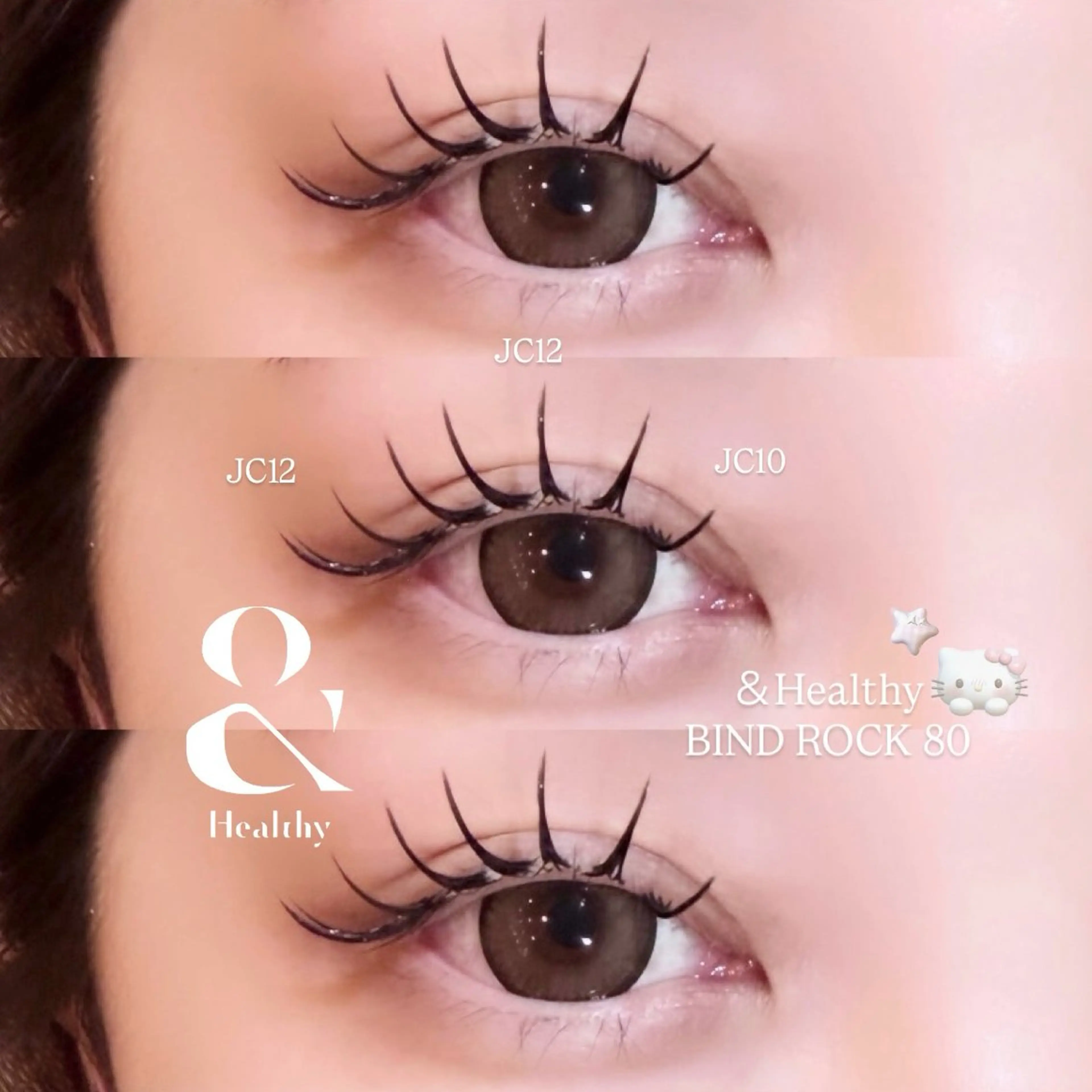 マツエク・マツパ バインドロック マツエク 千島 里歩のマツエク・マツパデザイン