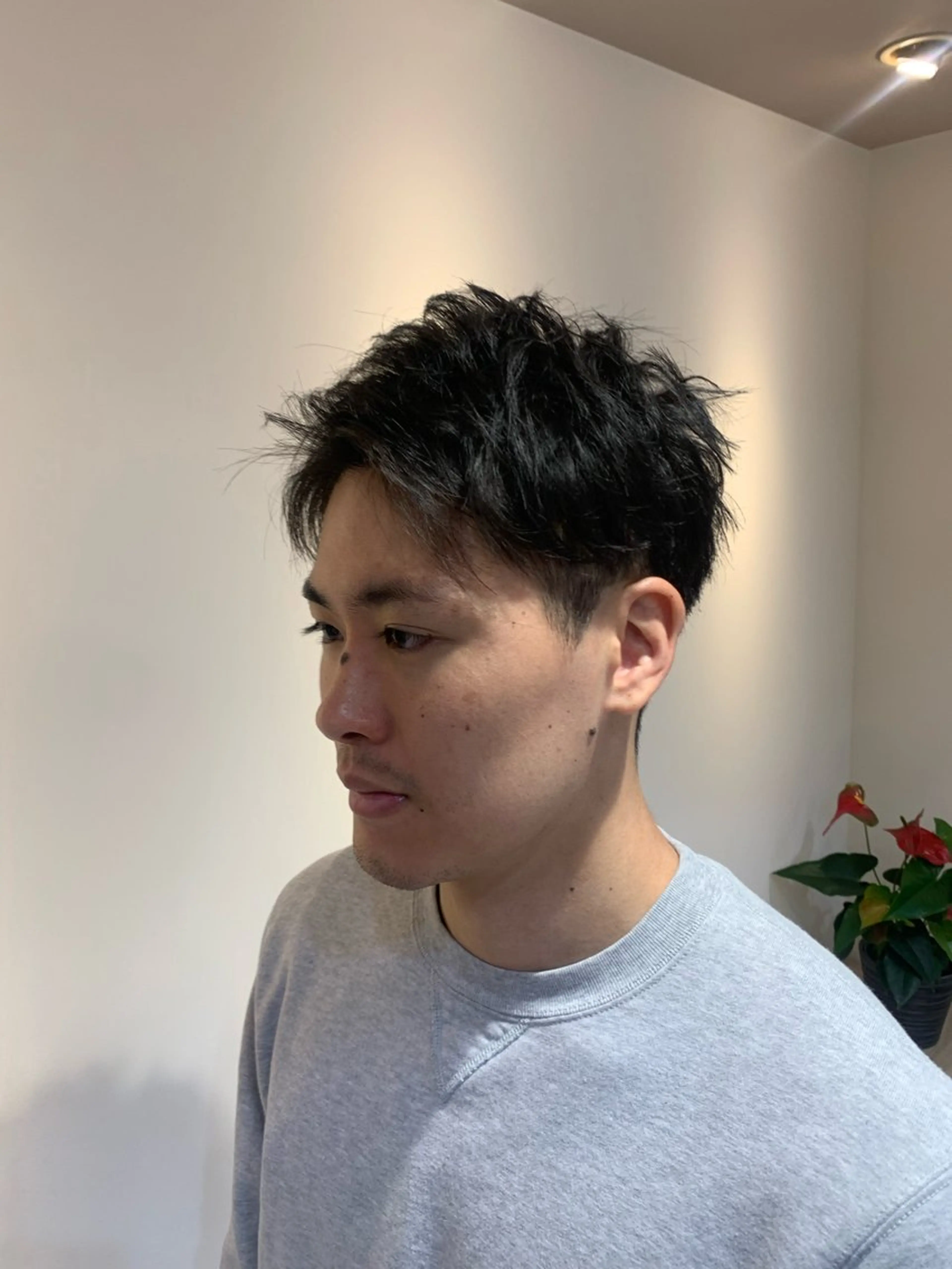 ショート メンズ ツーブロック ショートヘア スカイレビュー所属・Yu /マッシュ/ スパイキーショートのその他イメージ