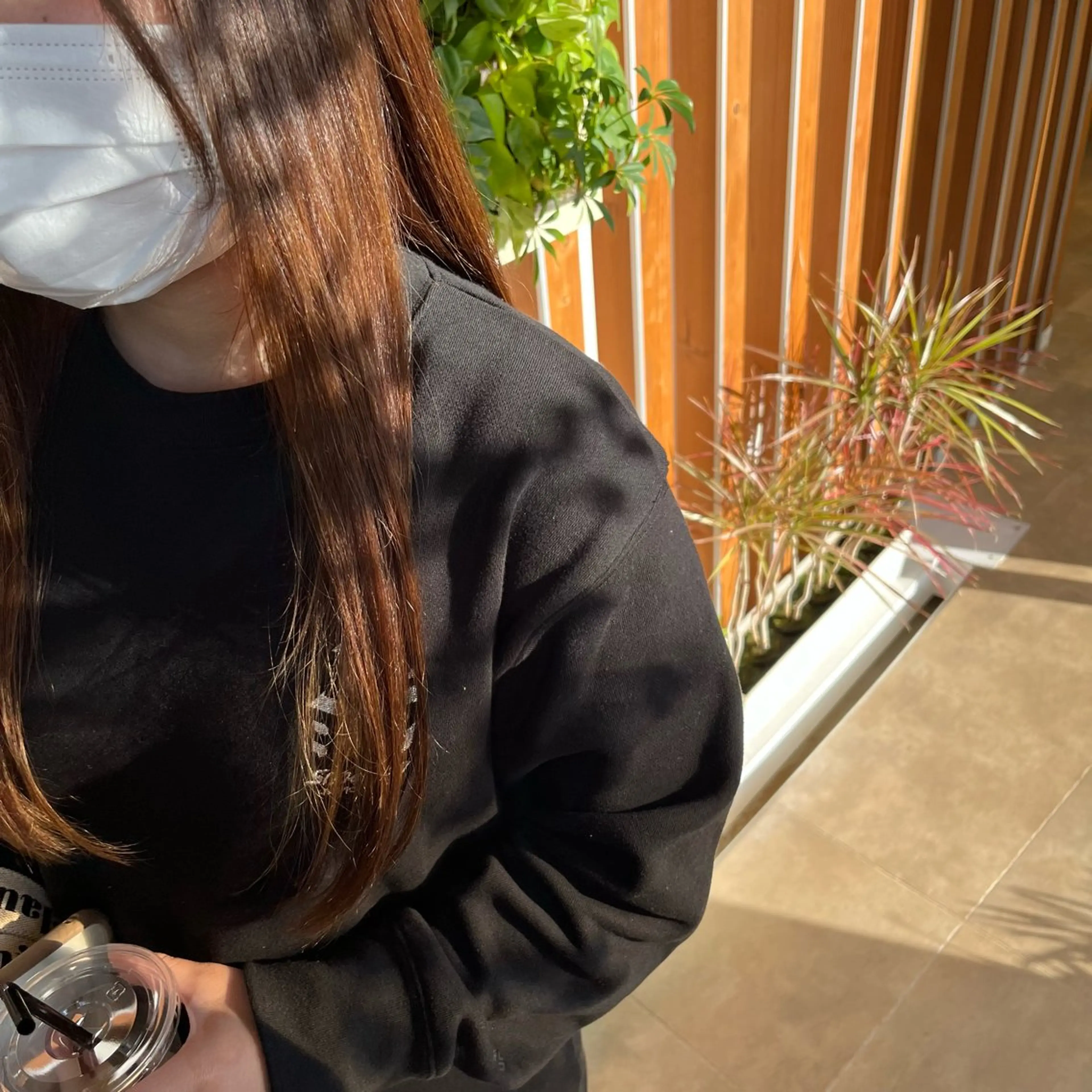 ロング カラー ブリーチ ブラウンカラー ブリーチなしカラー 髪質改善カラー 貝本 遥那 🧸⸝⋆*のヘアスタイル