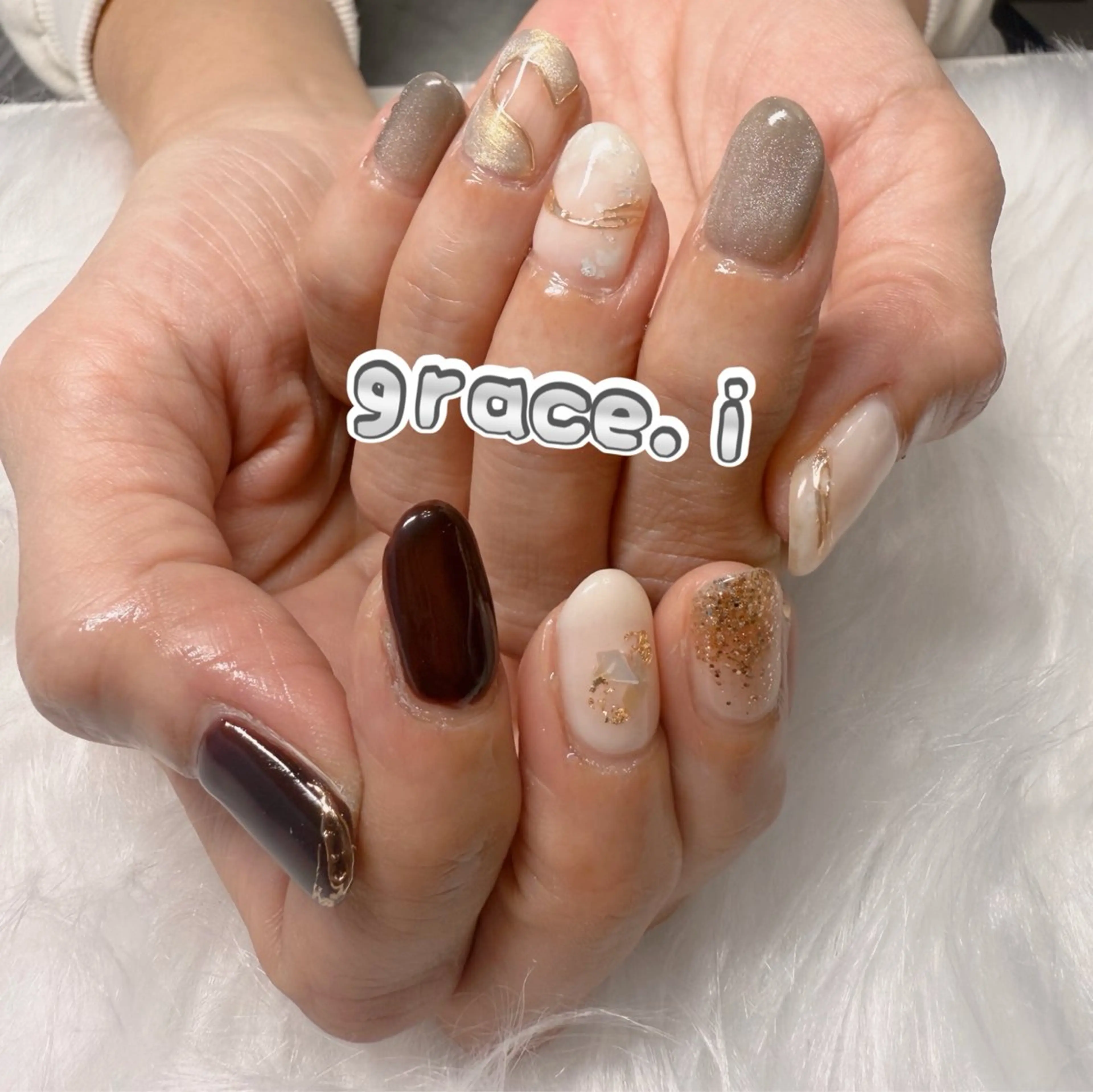 ネイル ハンドネイル ネイルサロン　grace.i所属・ネイルサロン grace.iのネイルデザイン