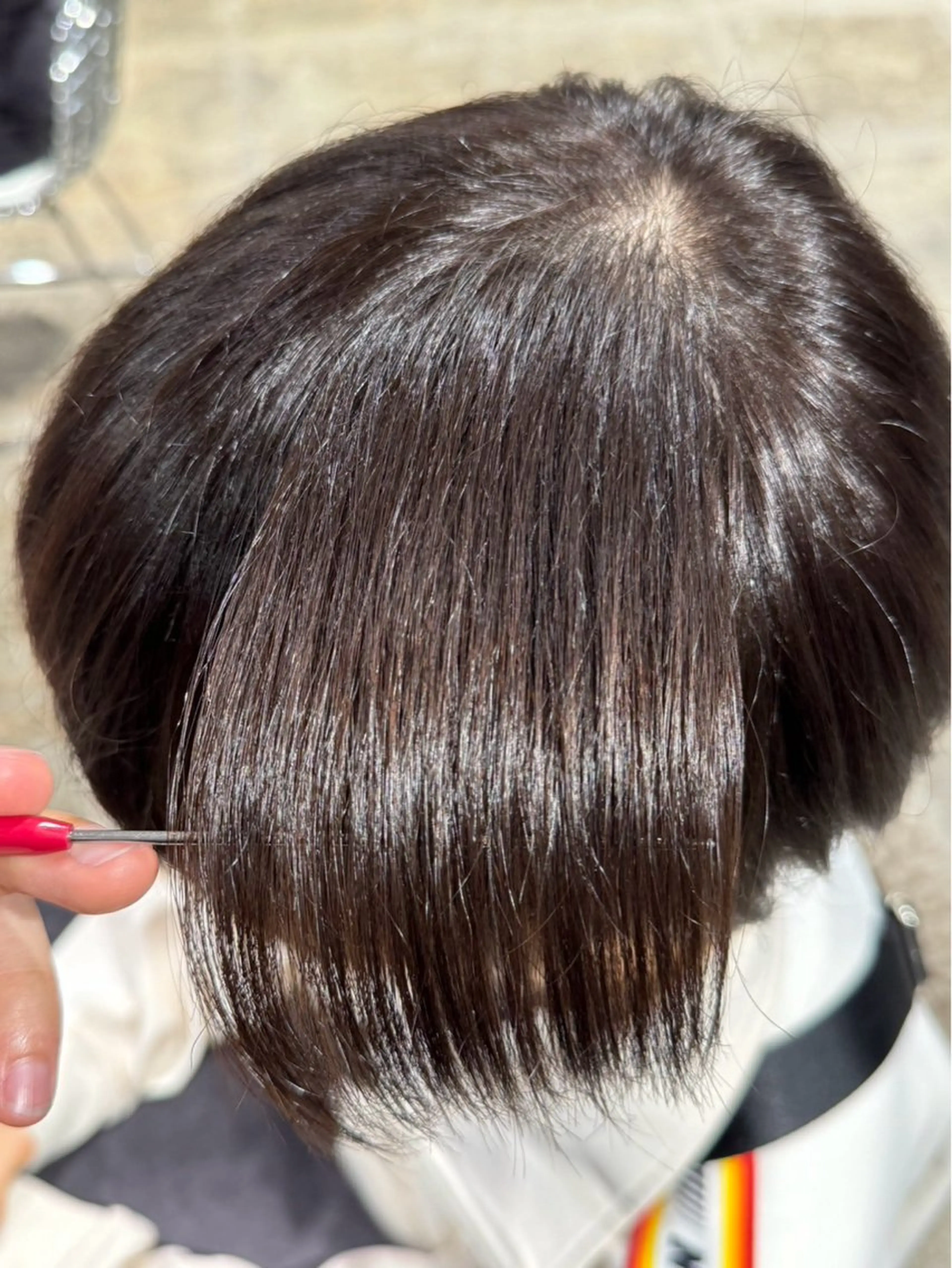 ショート カラー メンズ 透明感カラー トリートメント カット ヘアカラー トリートメント La fith hair share野田阪神所属・タイガ/ｽﾀｲﾘｽﾄ /野田/福島/透明感のヘアスタイル