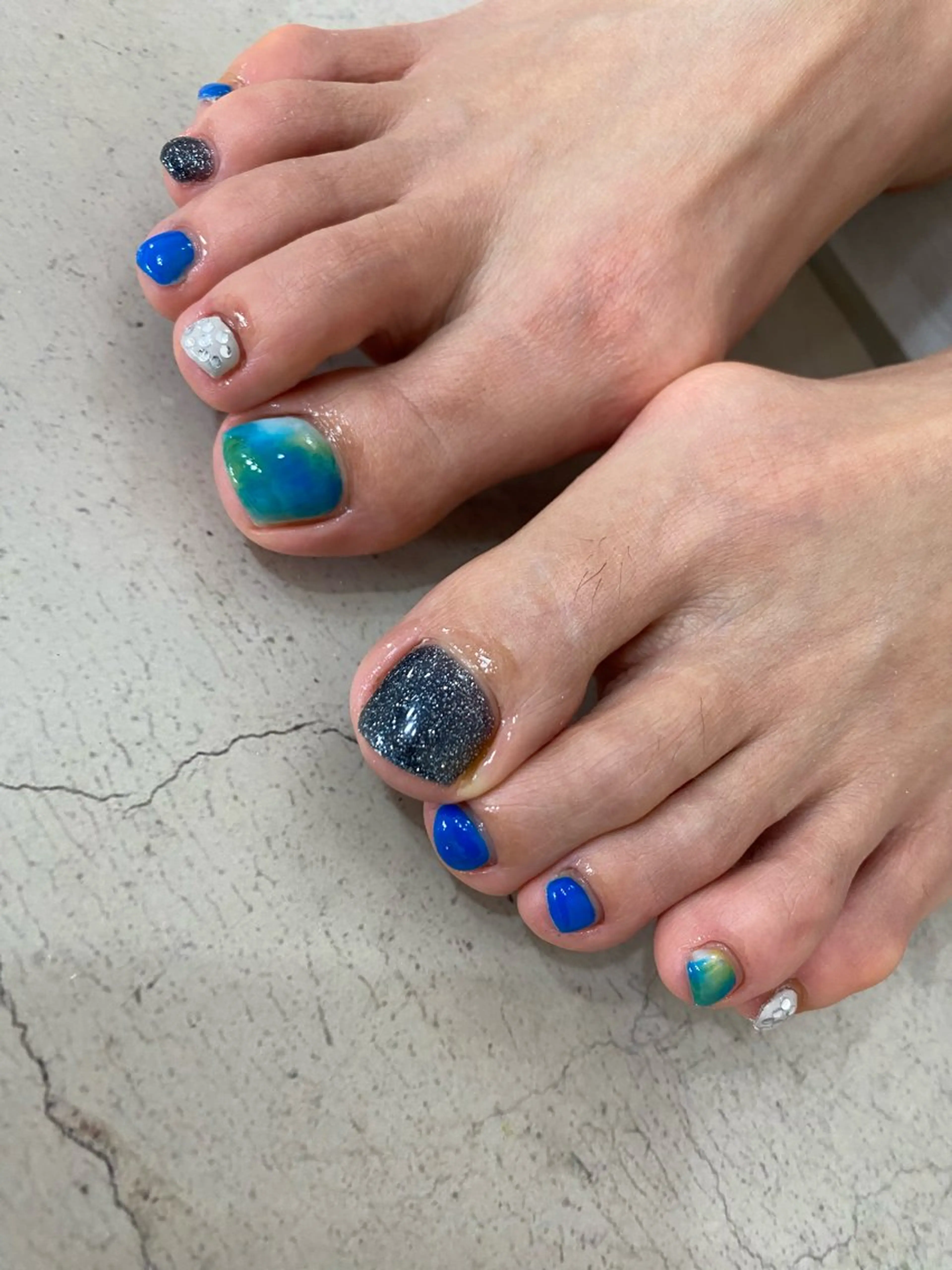 ネイル フットネイル Olive nail salon所属・kawaguchi yukiのネイルデザイン