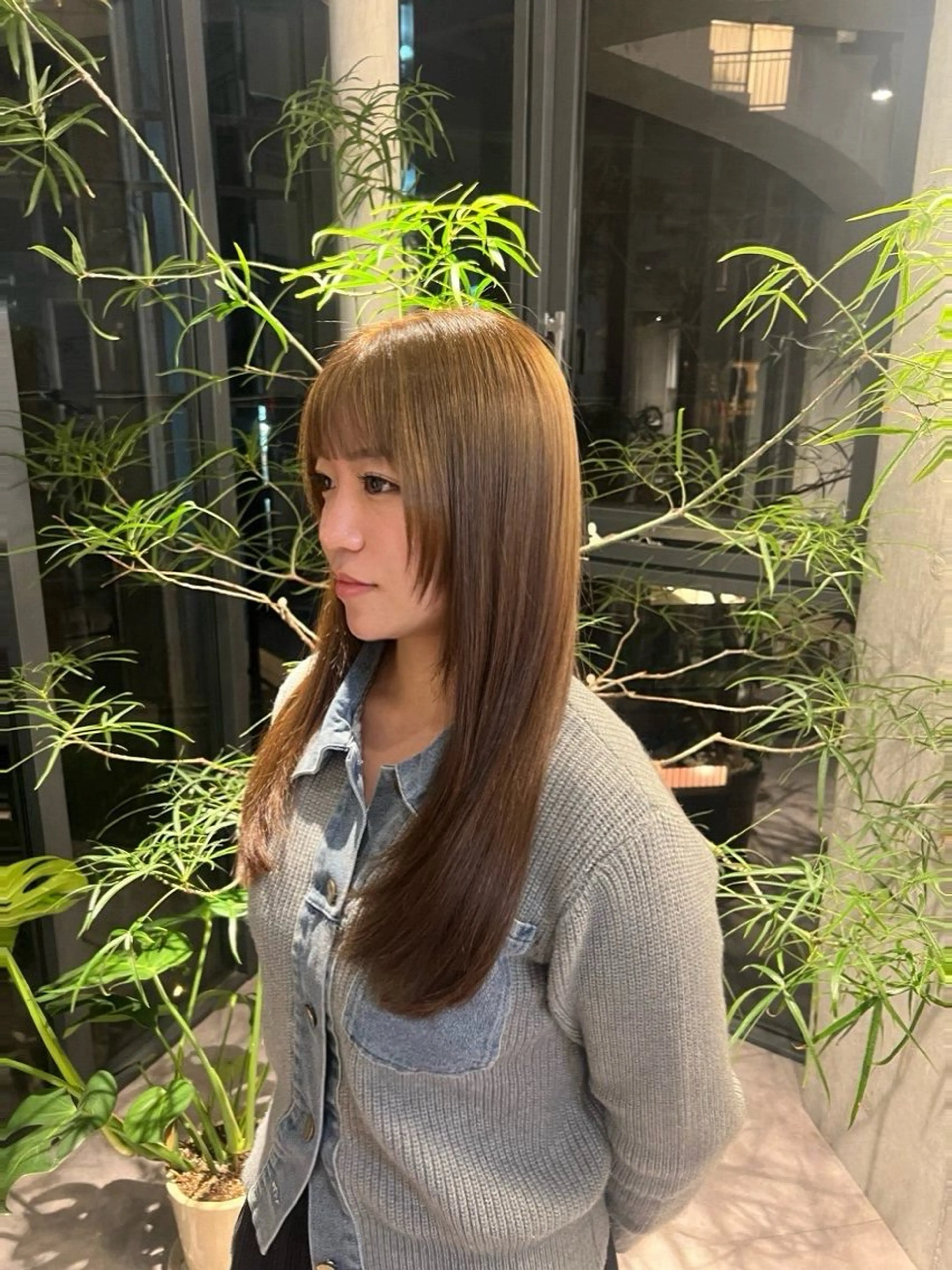 ロング カラー 透明感カラー yuri/中目黒 /レイヤー/ボブのヘアスタイル