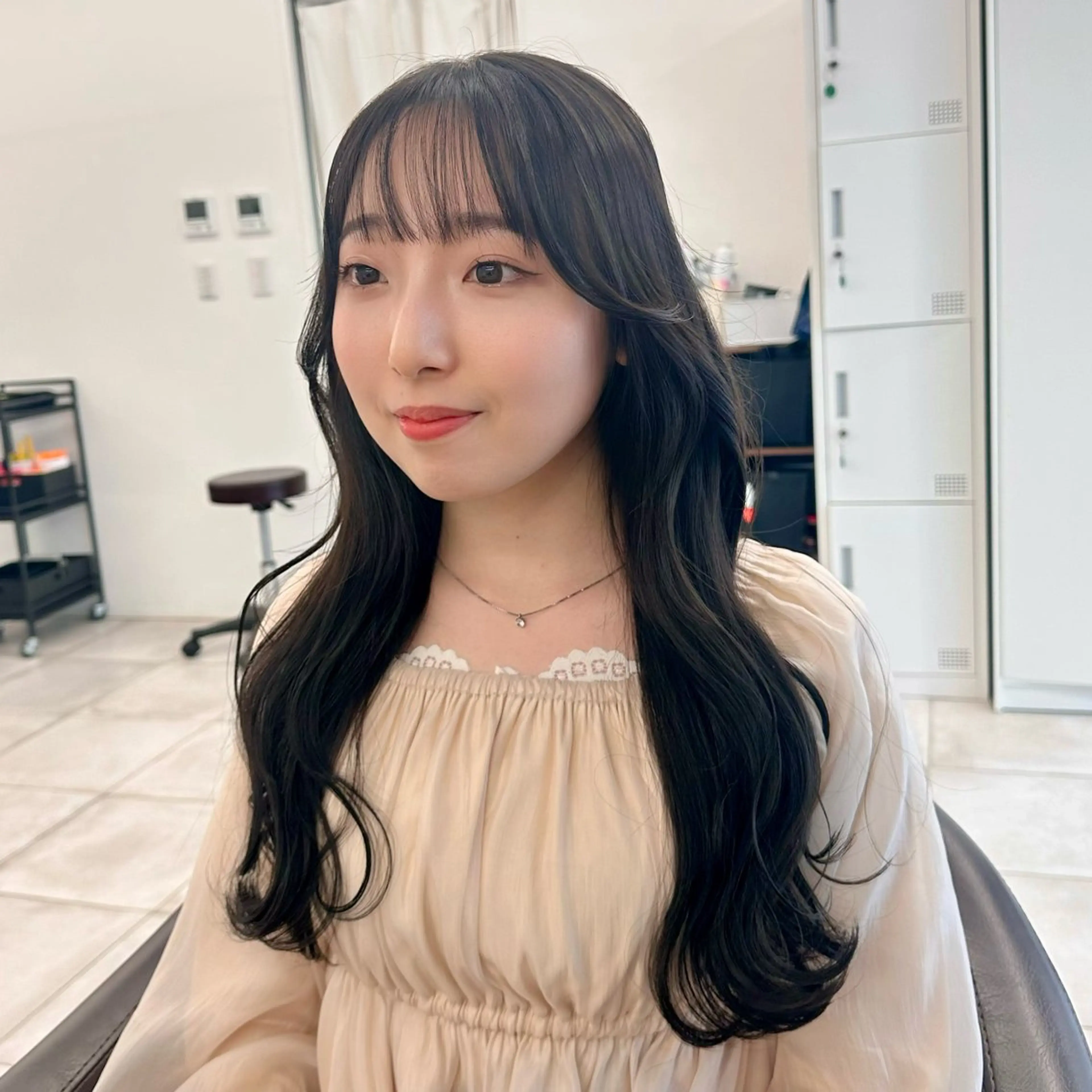 セミロング カラー カット ヘアカラー トリートメント ブリーチなし/レイヤ ー特化🌈Tommyのヘアスタイル