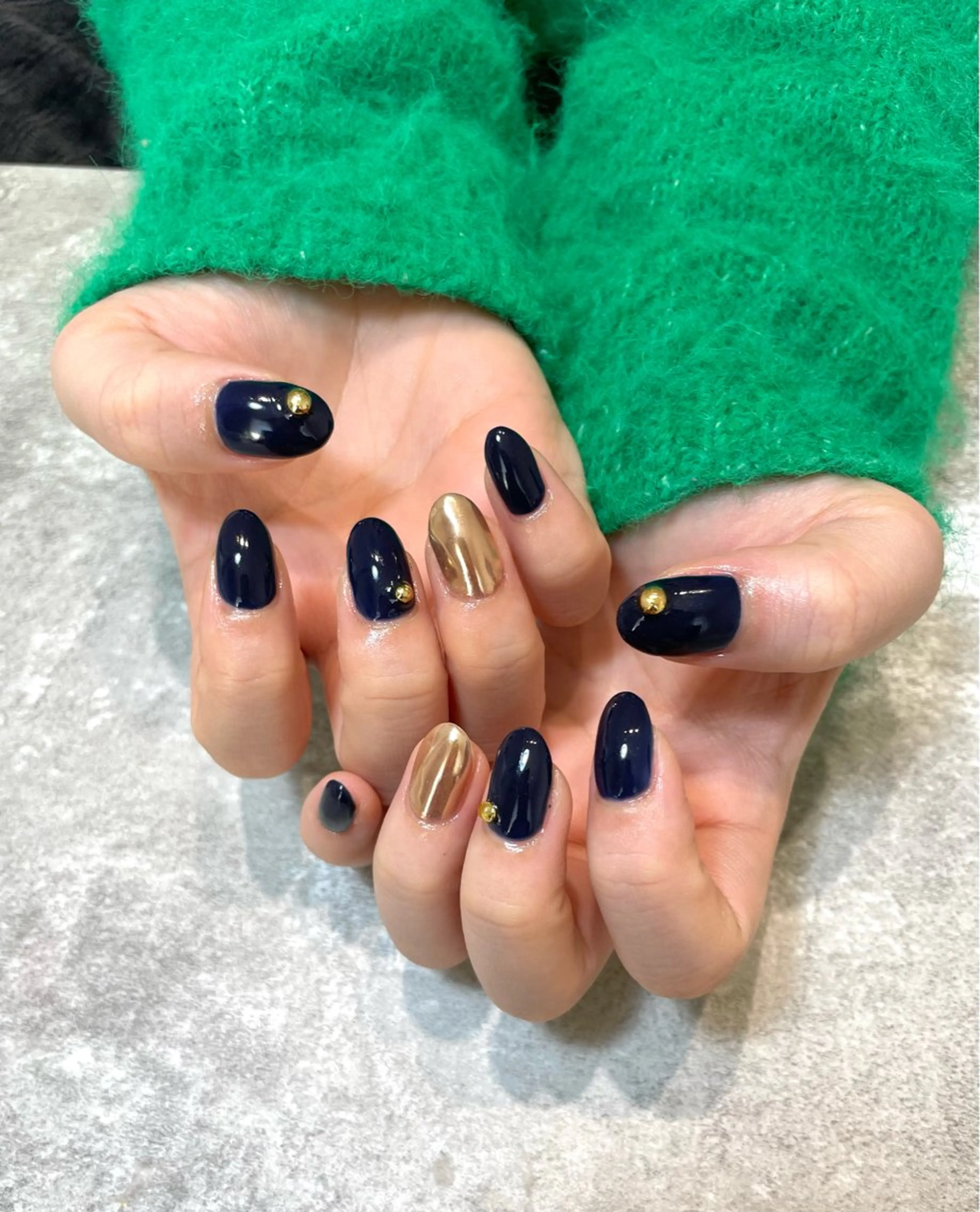 ネイル ミラーネイル Nail MOANAのネイルデザイン