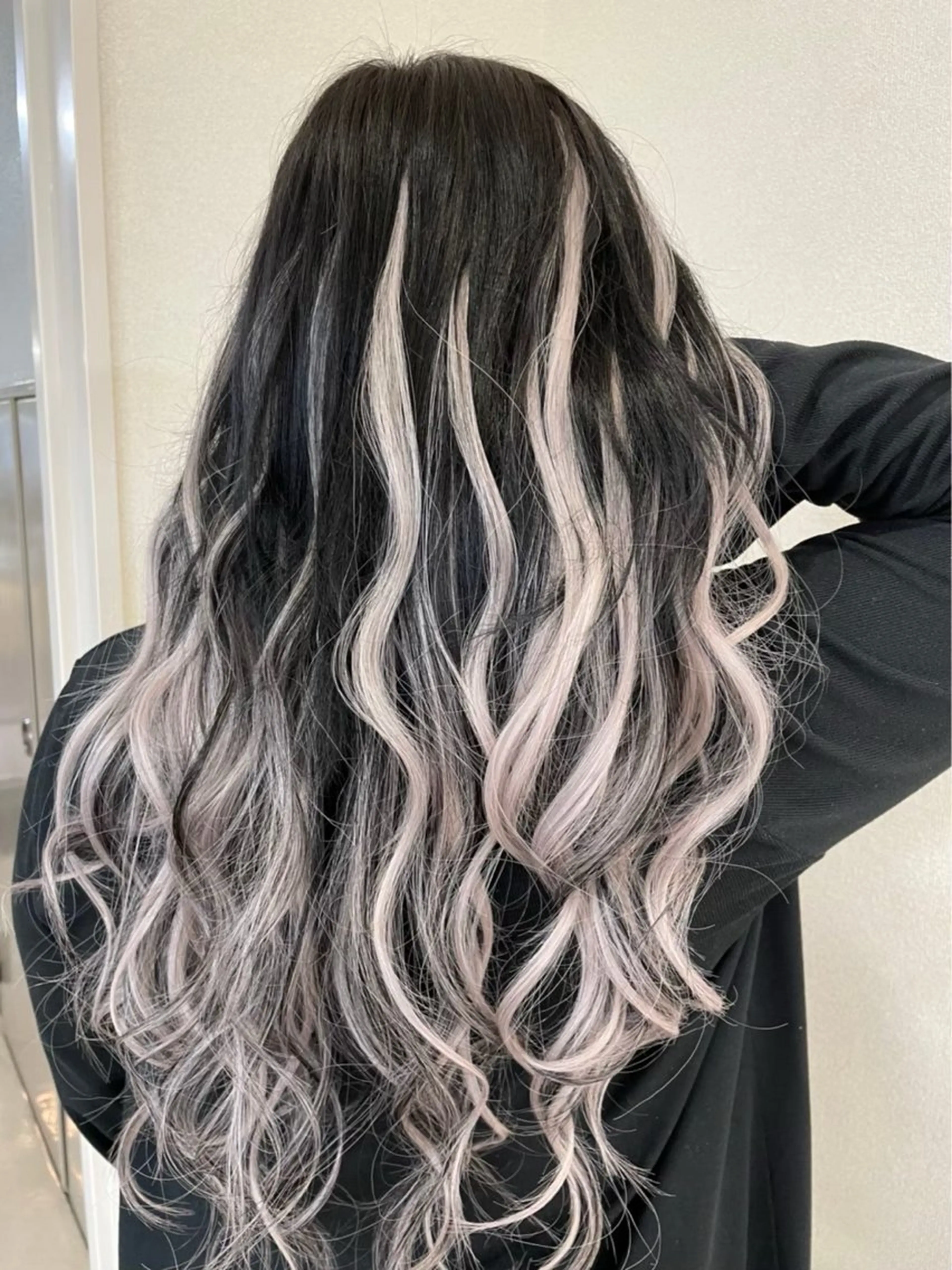 ロング カラー エクステ×ハイトーン 🌈KEISUKEのヘアスタイル