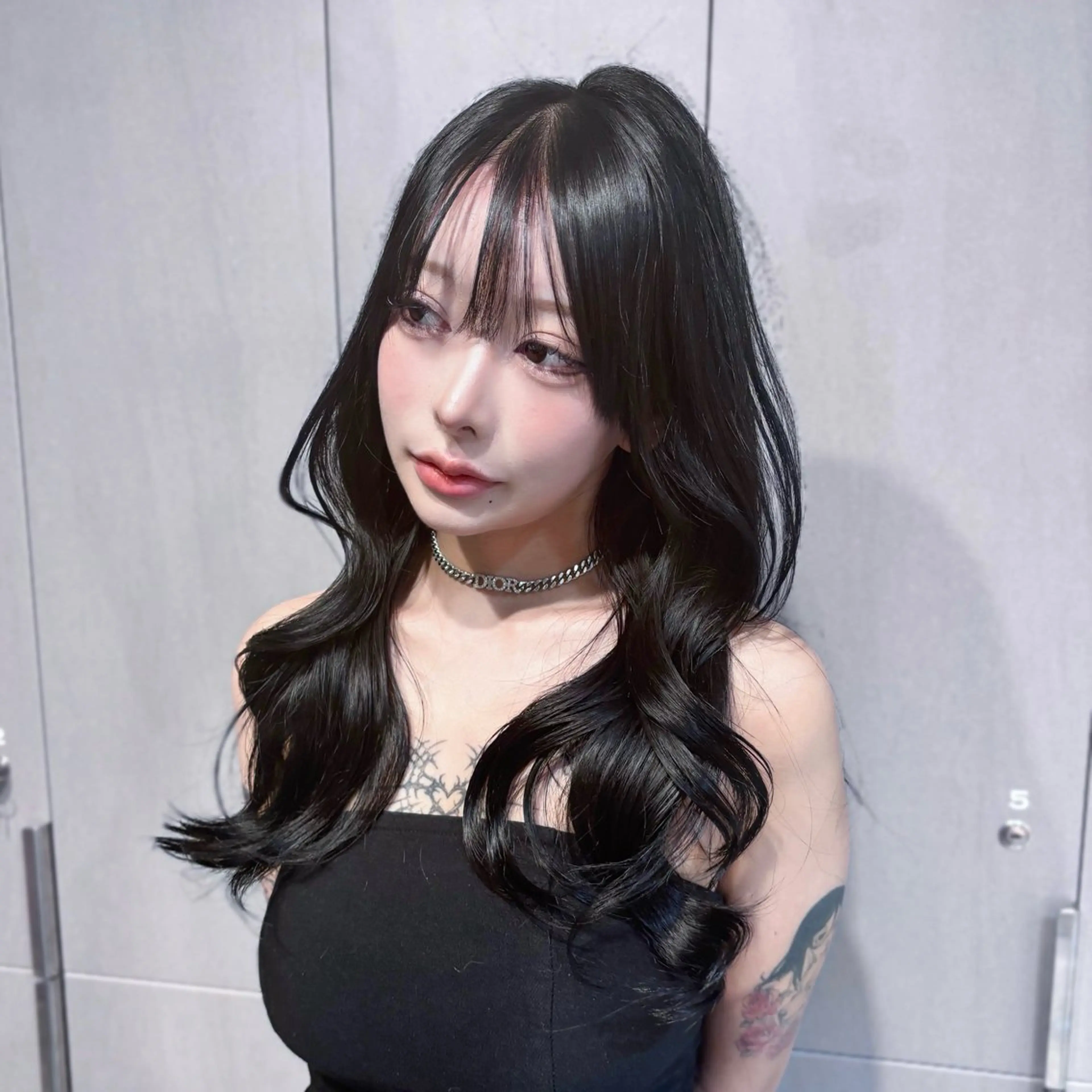 ロング カラー カット ヘアカラー トリートメント 髪質改善/縮毛矯正/ 韓国ヘア/矢野のヘアスタイル