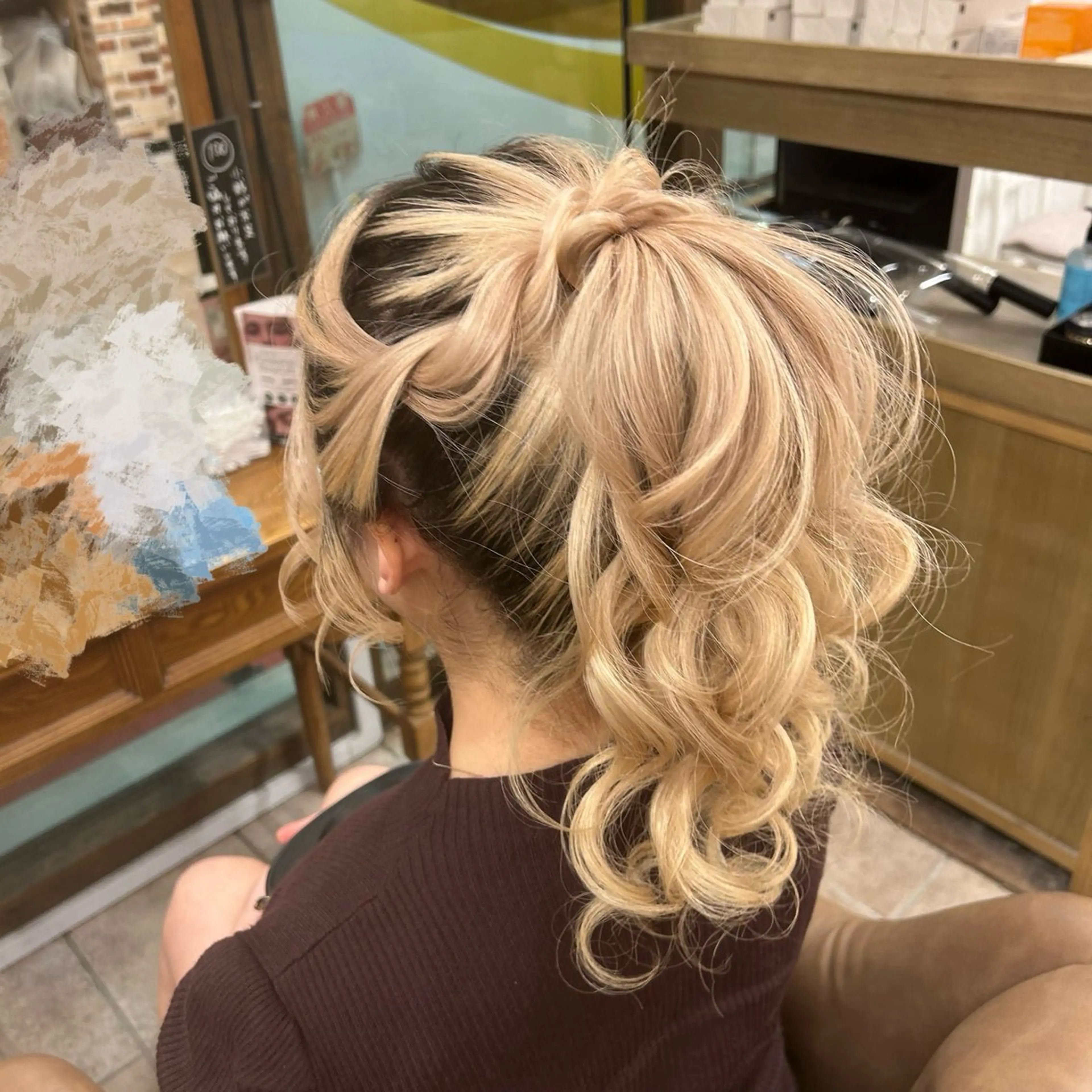 ロング ヘアメイクドールズ所属・dolls わいちゃんのヘアスタイル