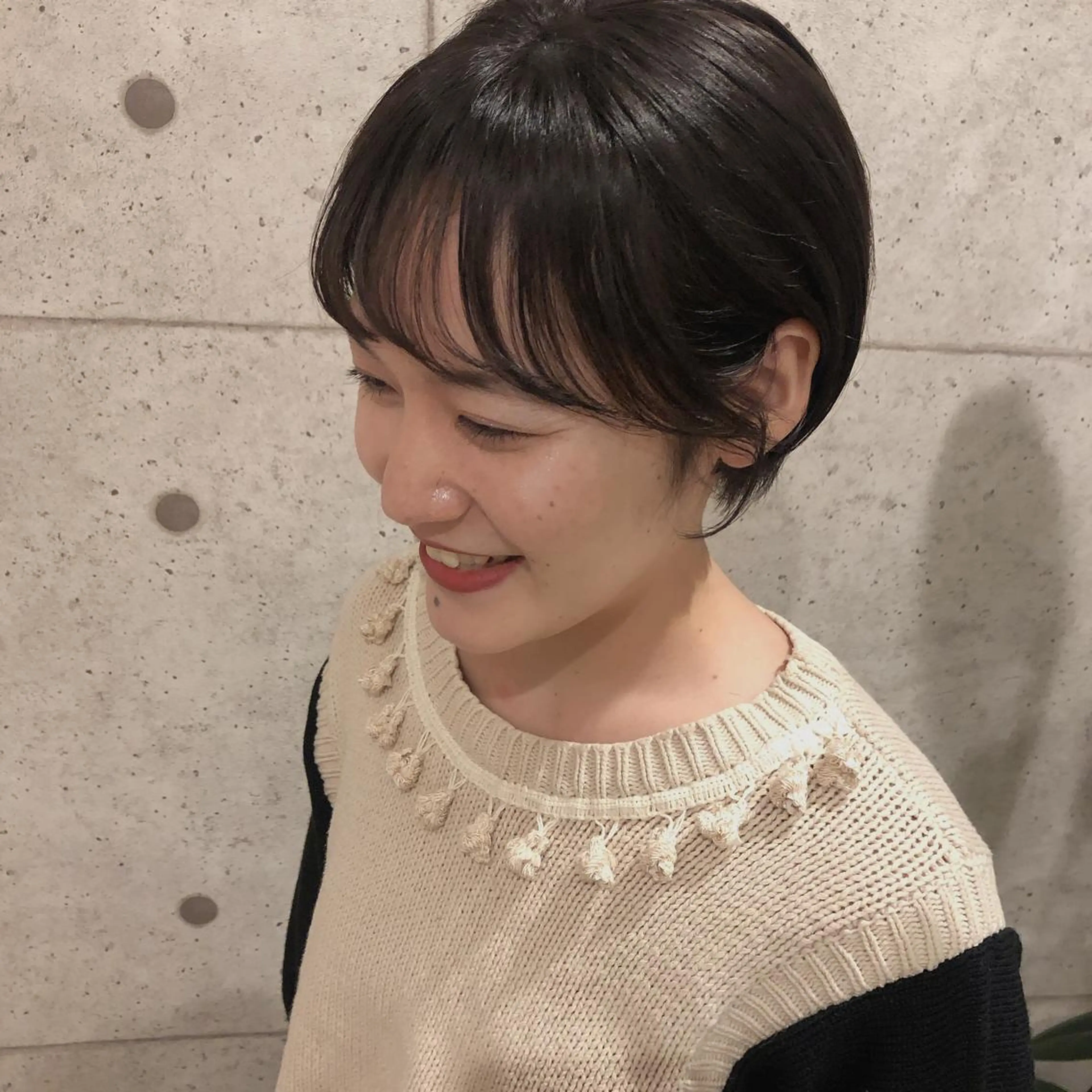 ショート ボブ ショートヘア 小顔カット カラーパティシエ facce🌼ikoのヘアスタイル