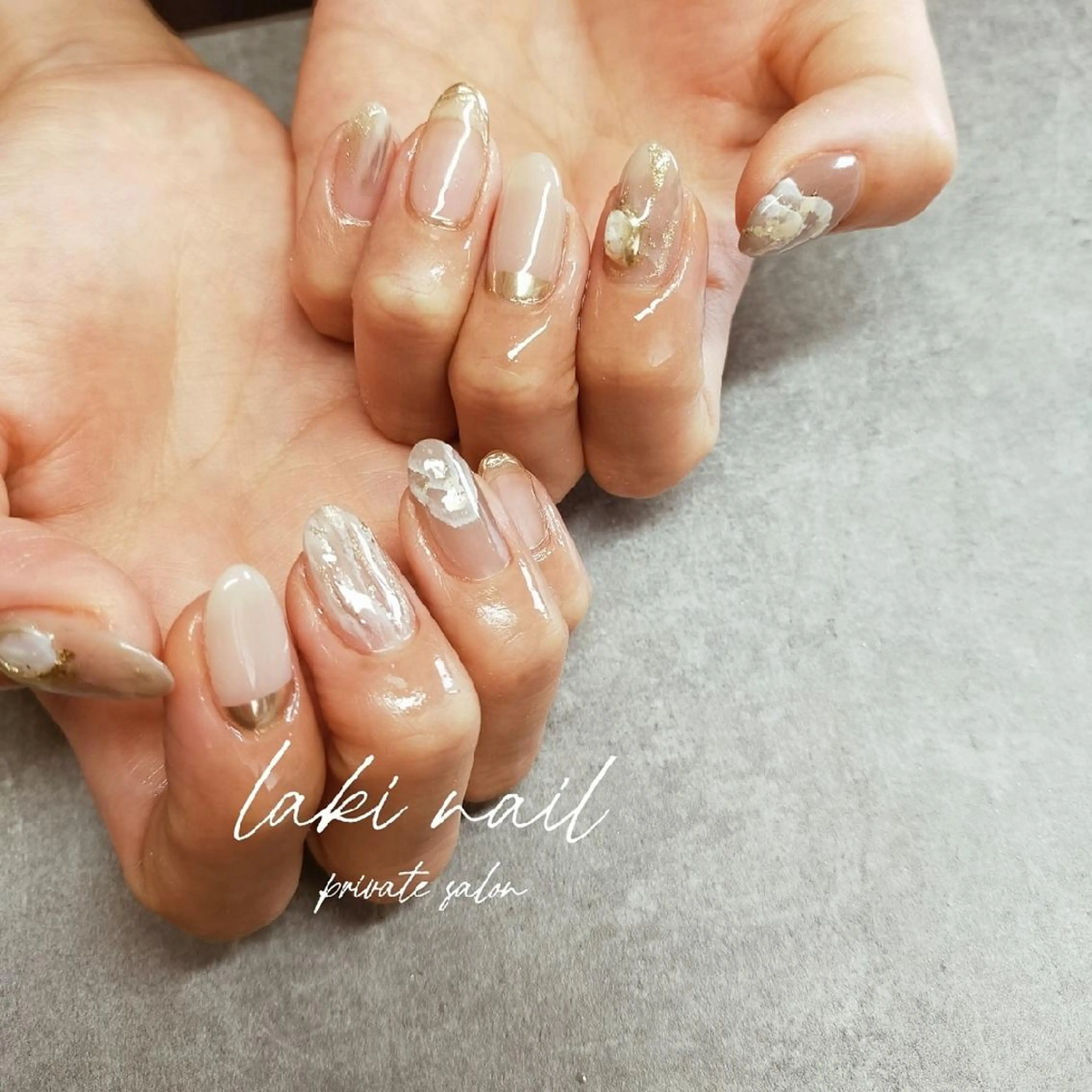 ニュアンスネイル★10本デザイン（オフ込）の写真