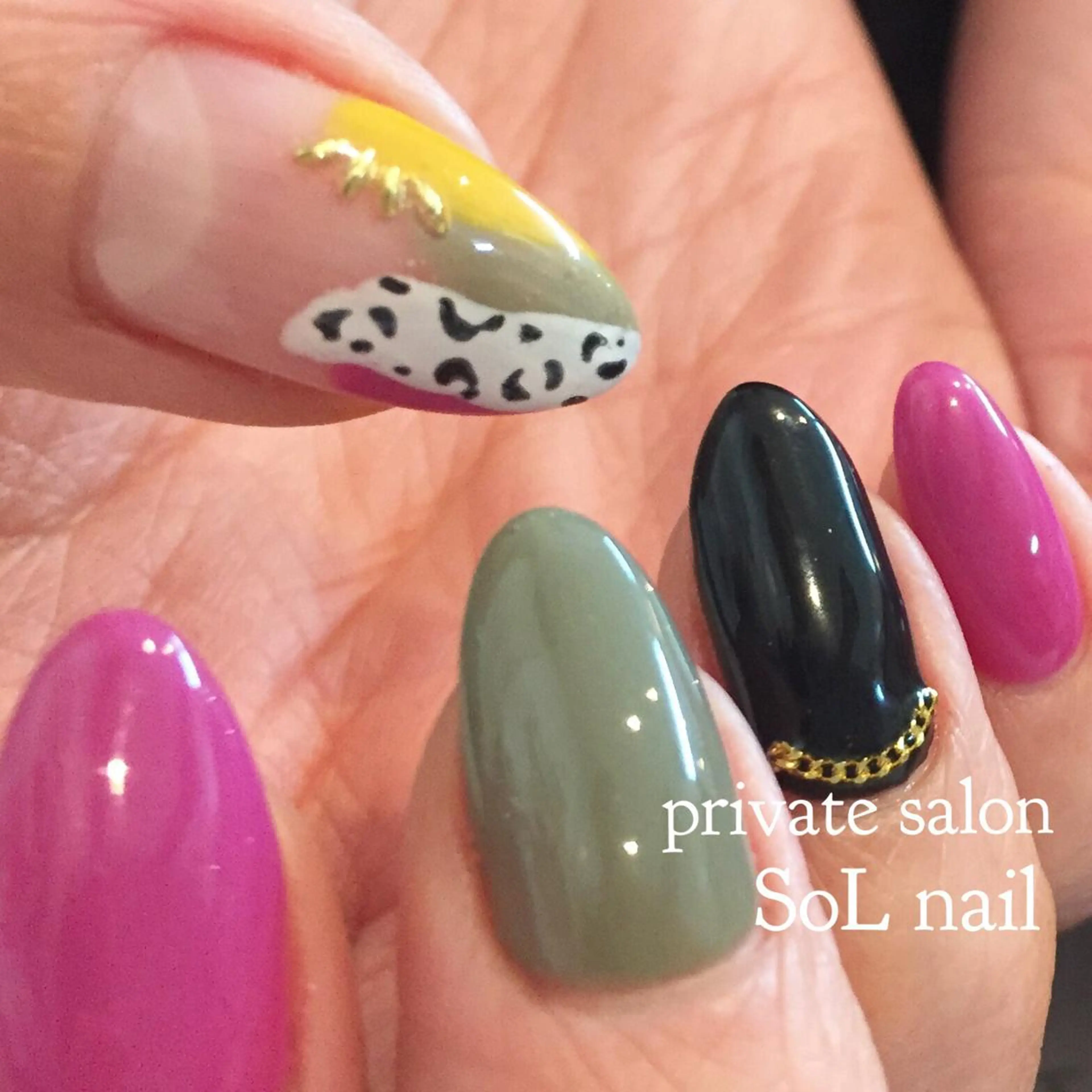 ネイル ハンドネイル SOL NAILのネイルデザイン