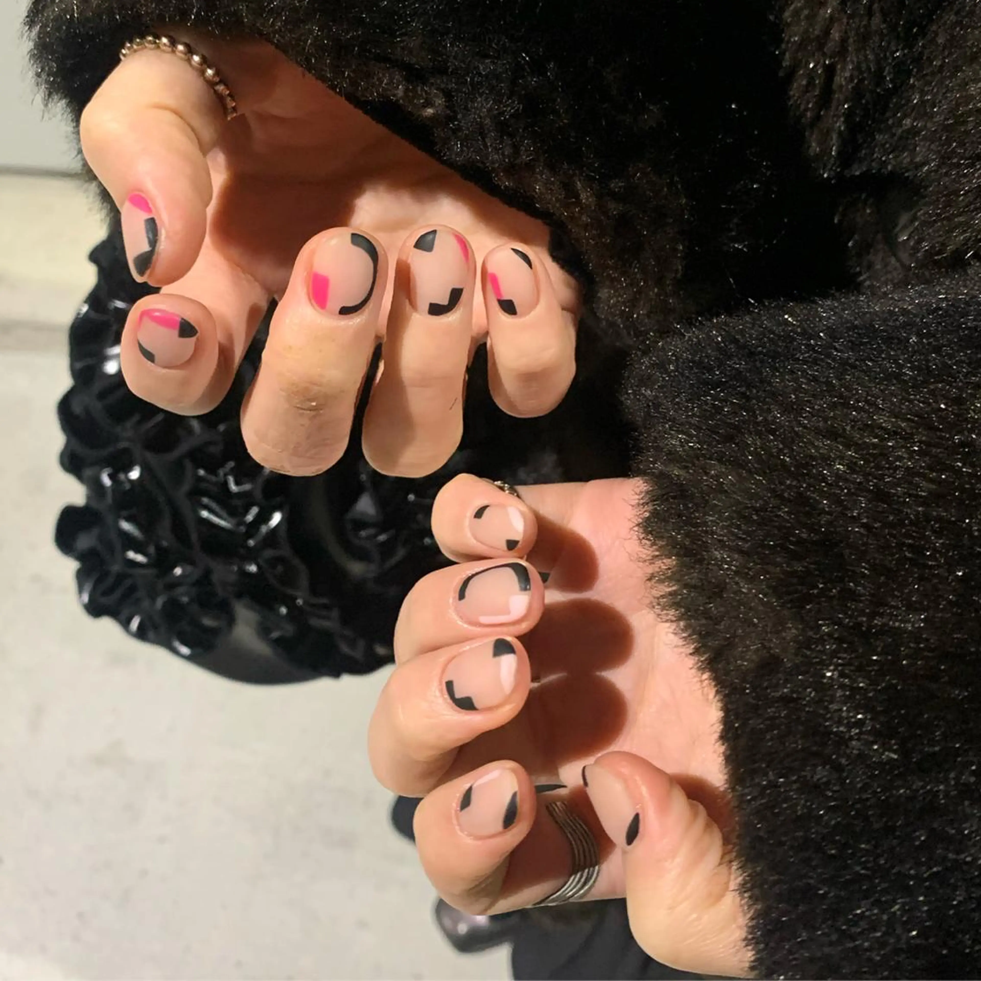 ネイル kana/モード ・グランジ໒꒱のネイルデザイン