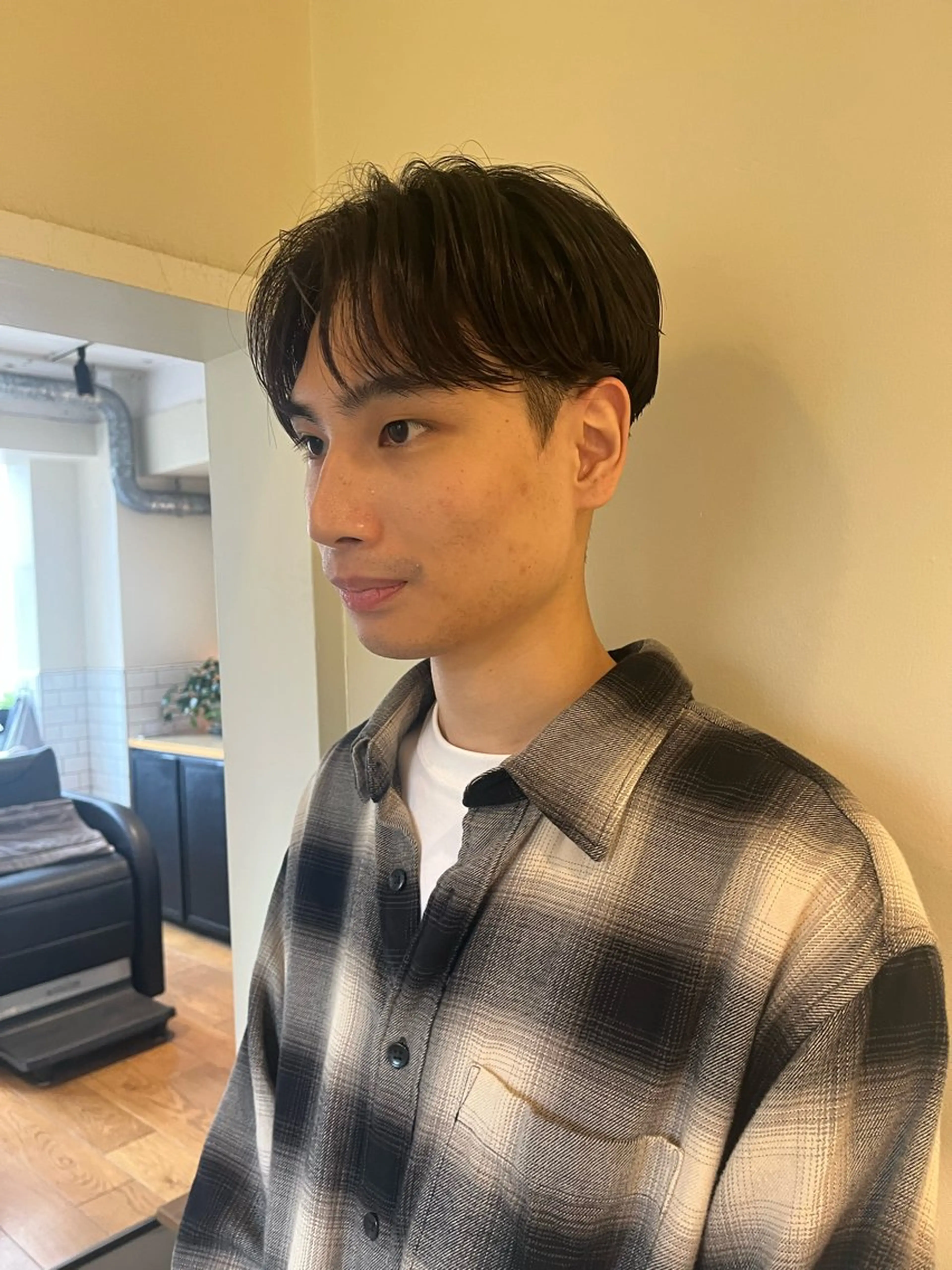 パーマ メンズ ダウンパーマ メンズパーマ カット パーマ 縮毛矯正 トリートメント 🦮shiori アイドルオタク🦮のヘアスタイル