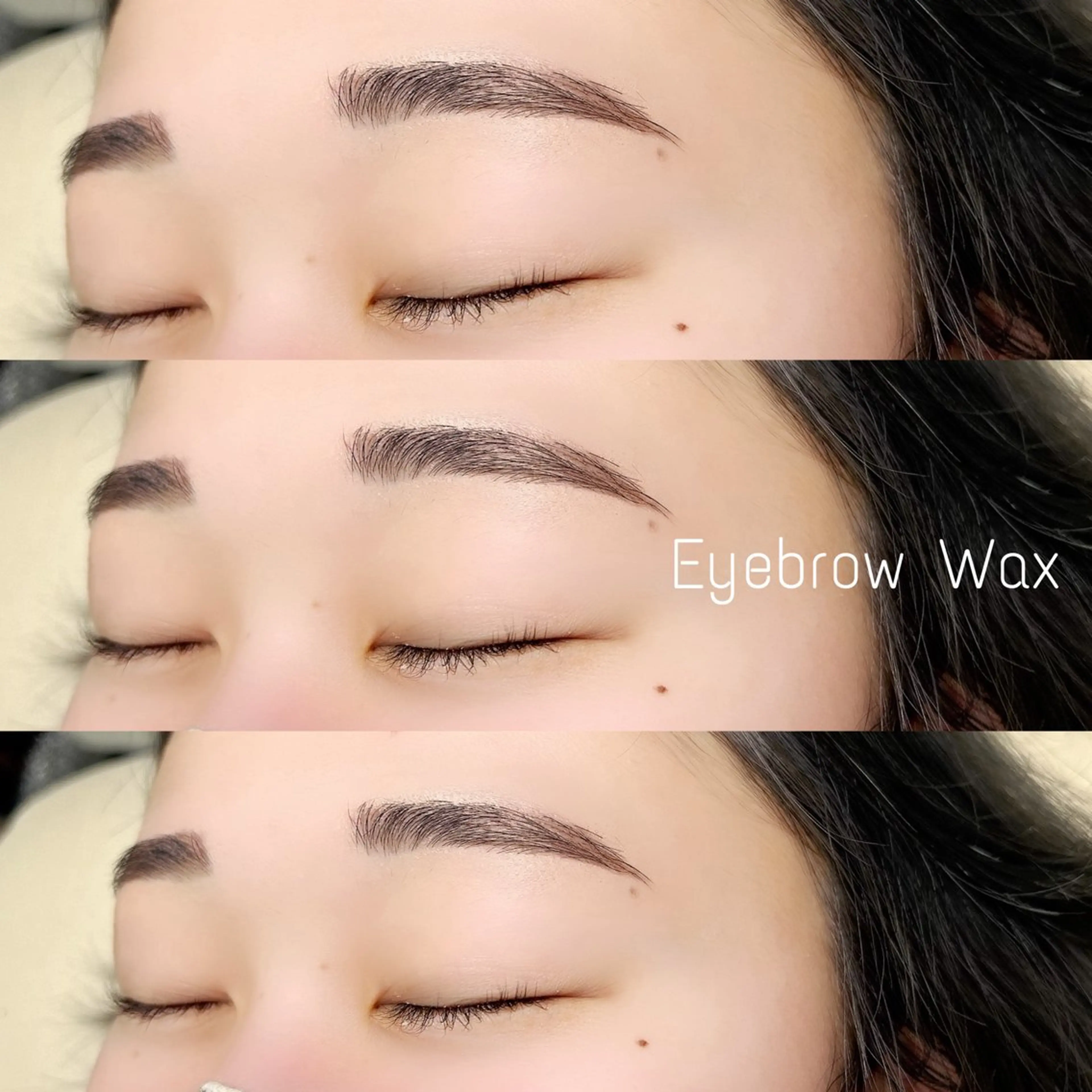 アイブロウ ワックス脱毛 眉カット ꒰ LILY ꒱ Ririna💙のマツエク・マツパデザイン