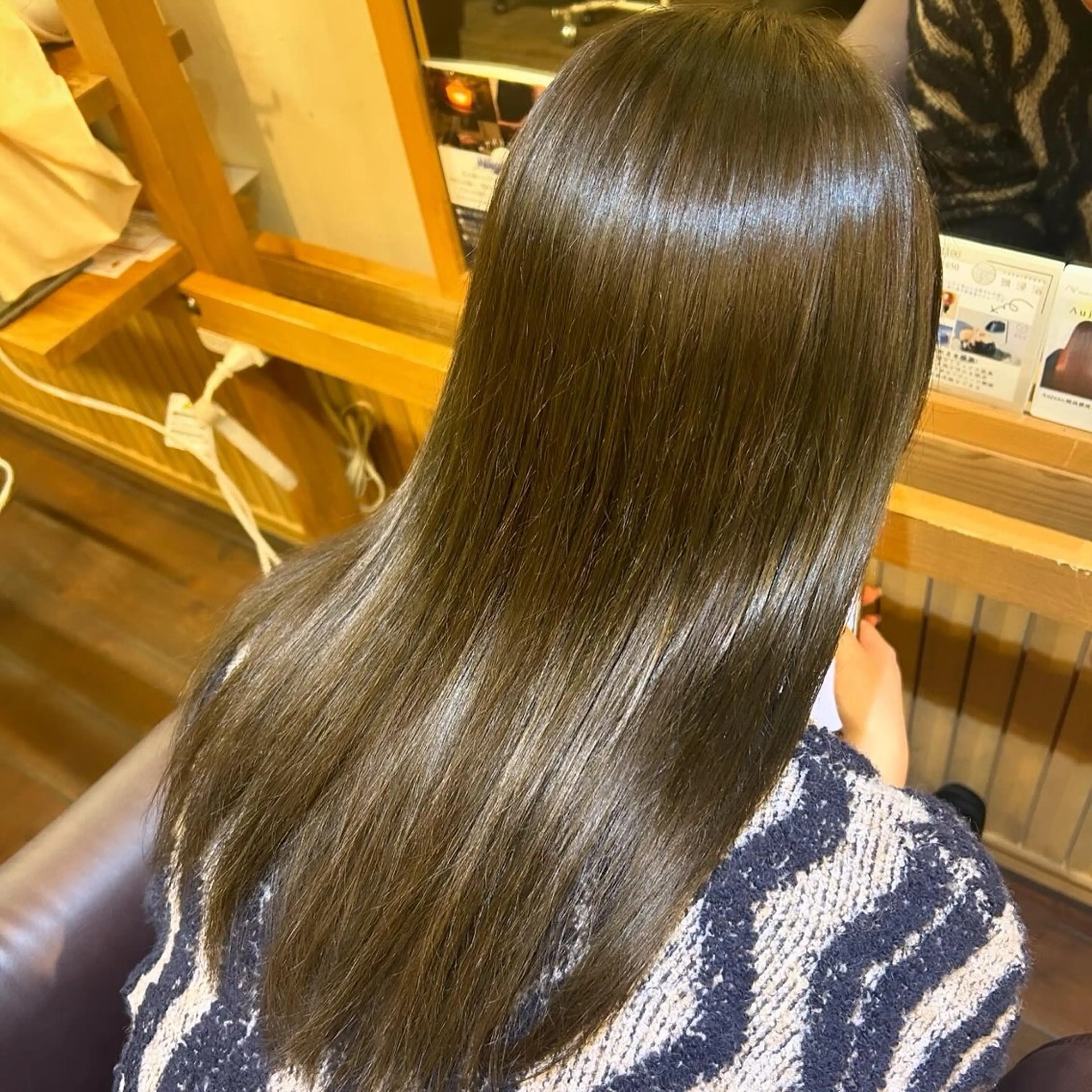 カラー 透明感カラー 竹本 柚衣子のヘアスタイル