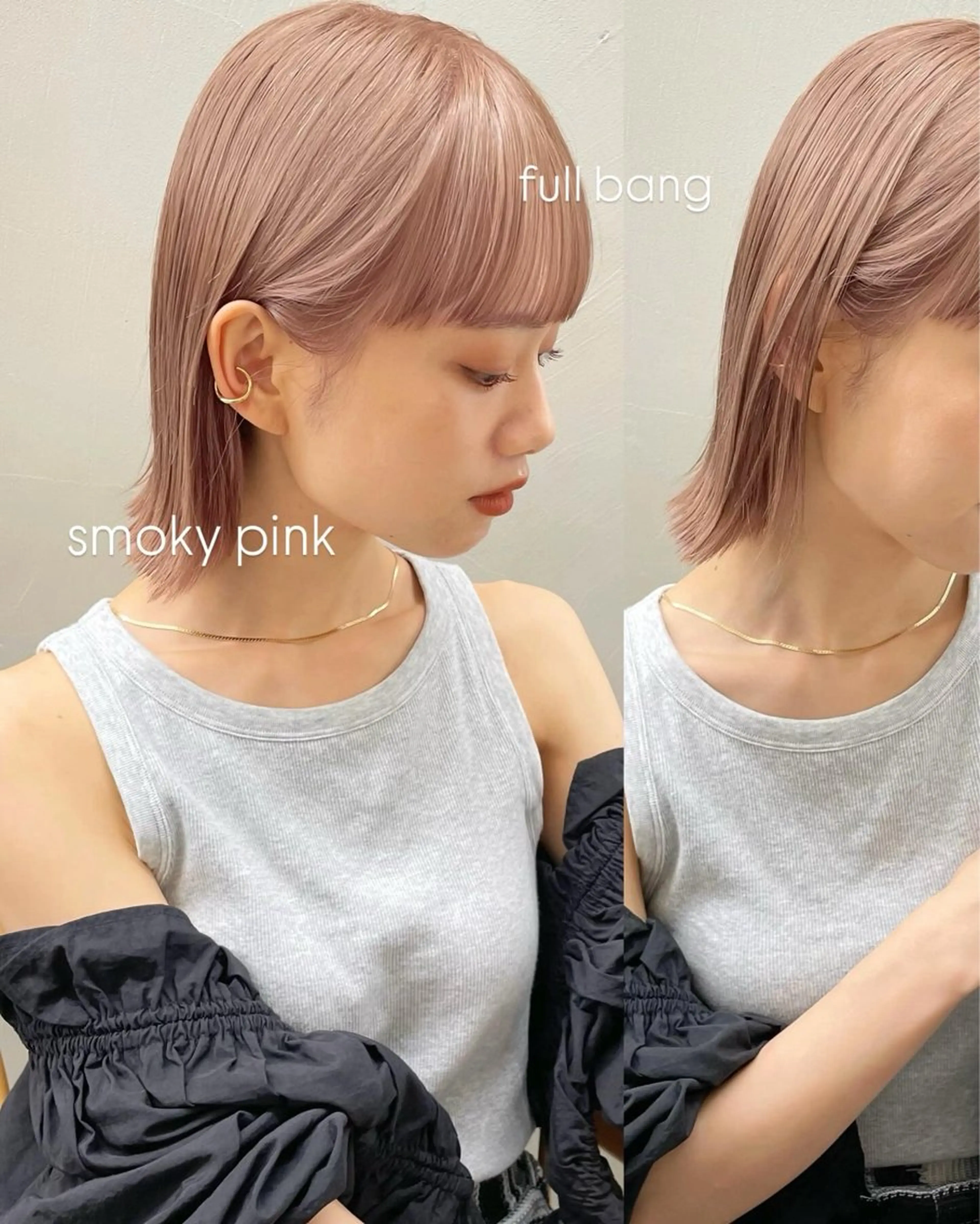 【透明感のあるhairに🪄】ダブルカラー（➕￥2200でケアブリーチに変更可能です）の写真