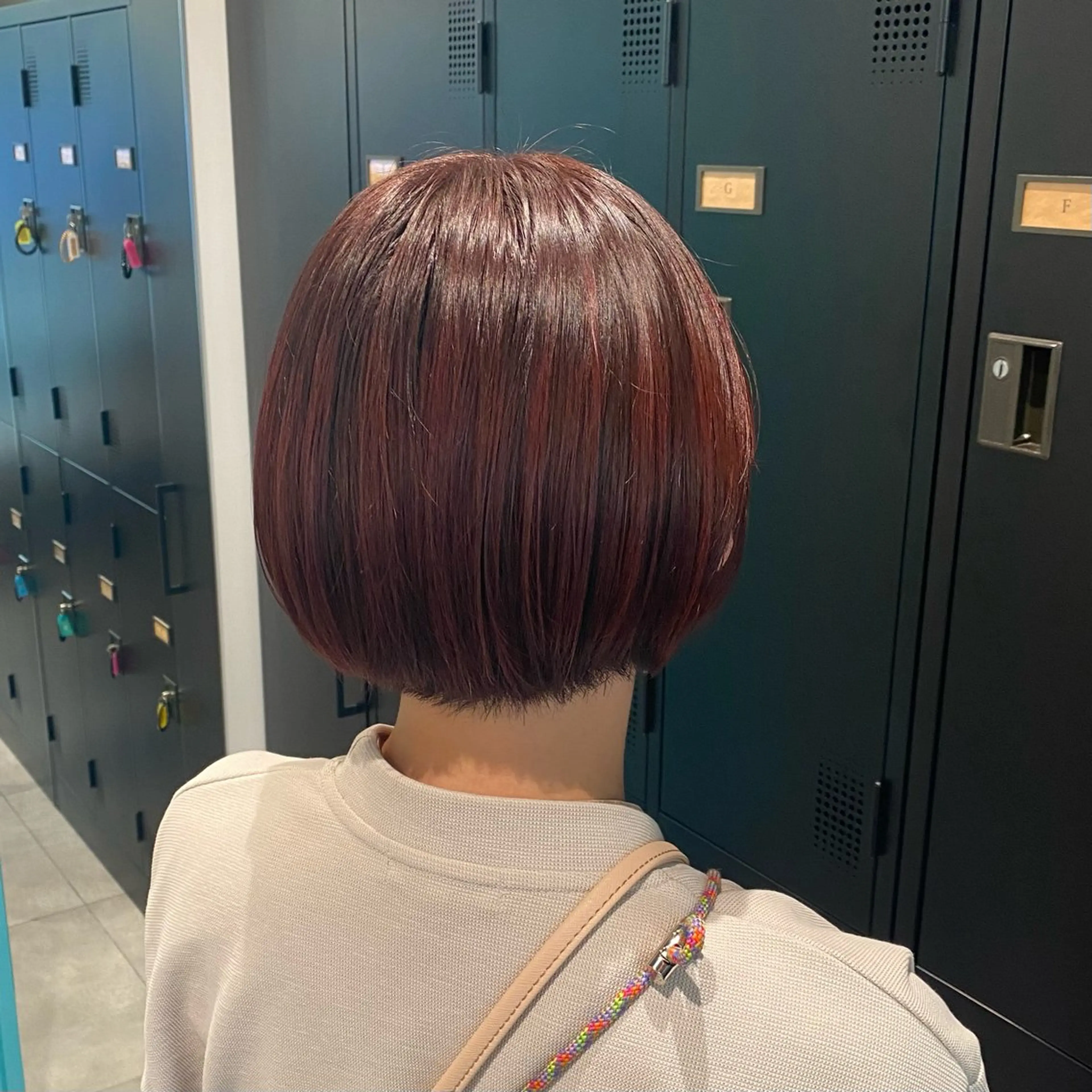 カラー ヘアカラー 韓国ヘア AINA🐱のヘアスタイル