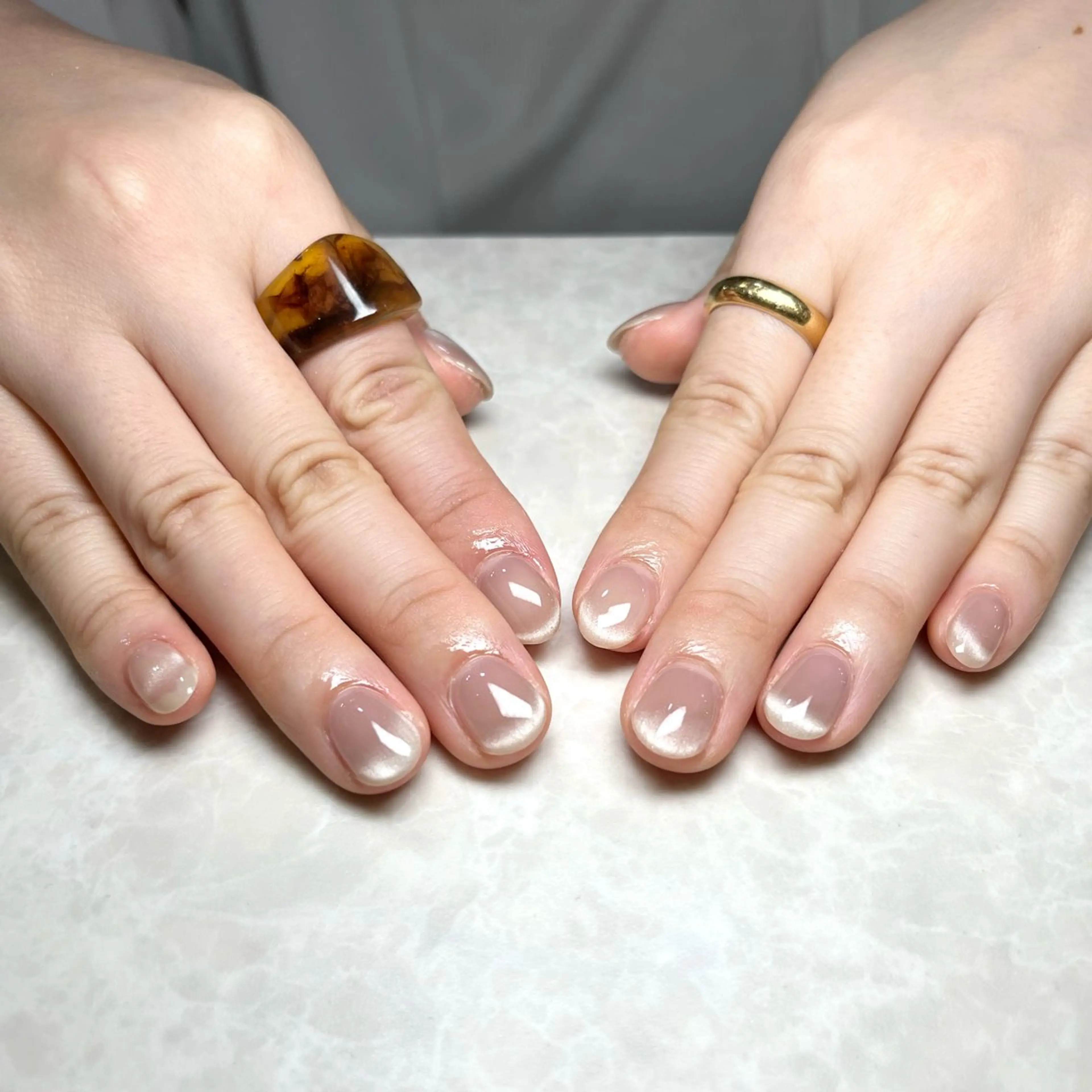 ネイル フレンチネイル 🌻Sunrich Fuka🌻のネイルデザイン