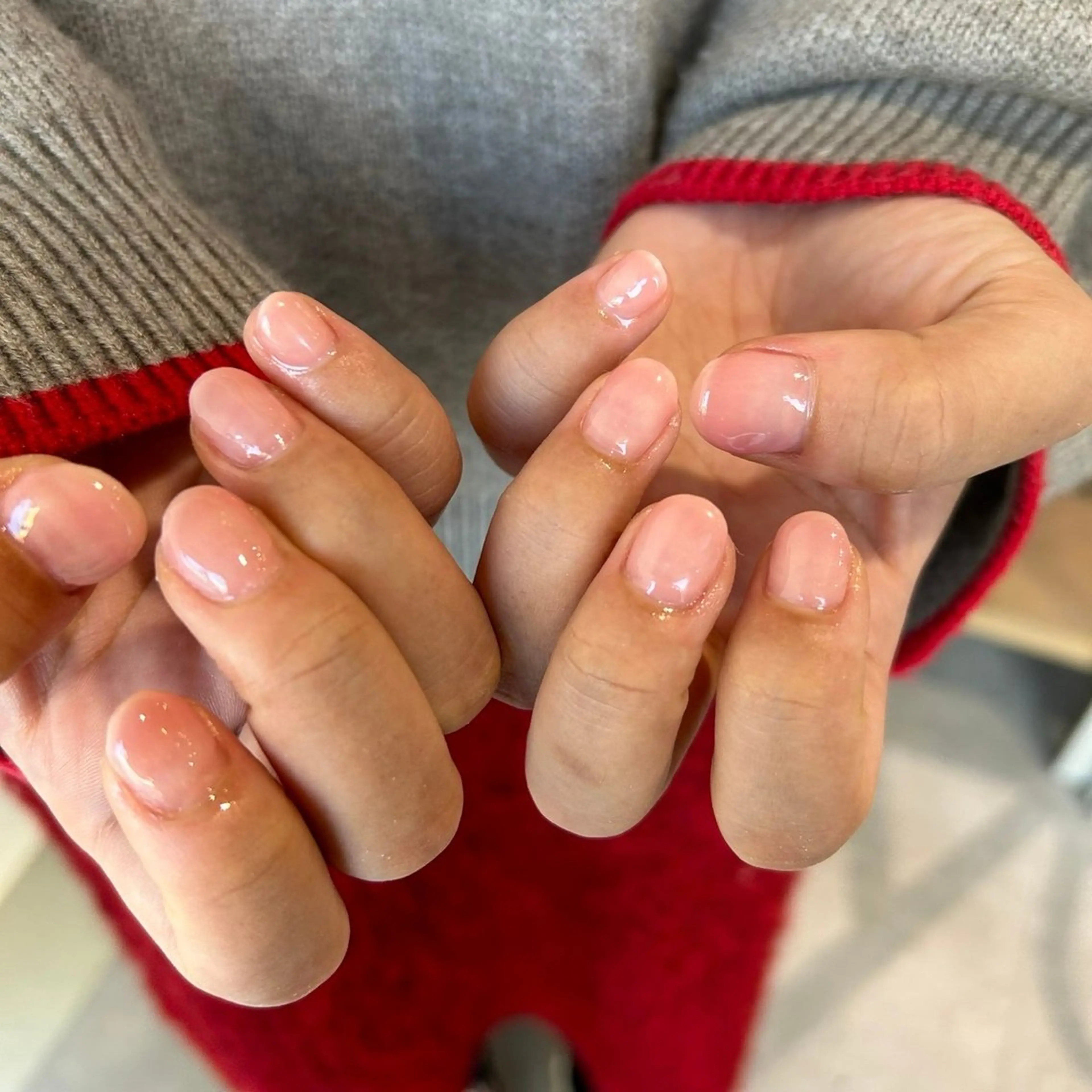 ネイル ワンカラーネイル ストーンネイル Vante ヴァンテのネイルデザイン