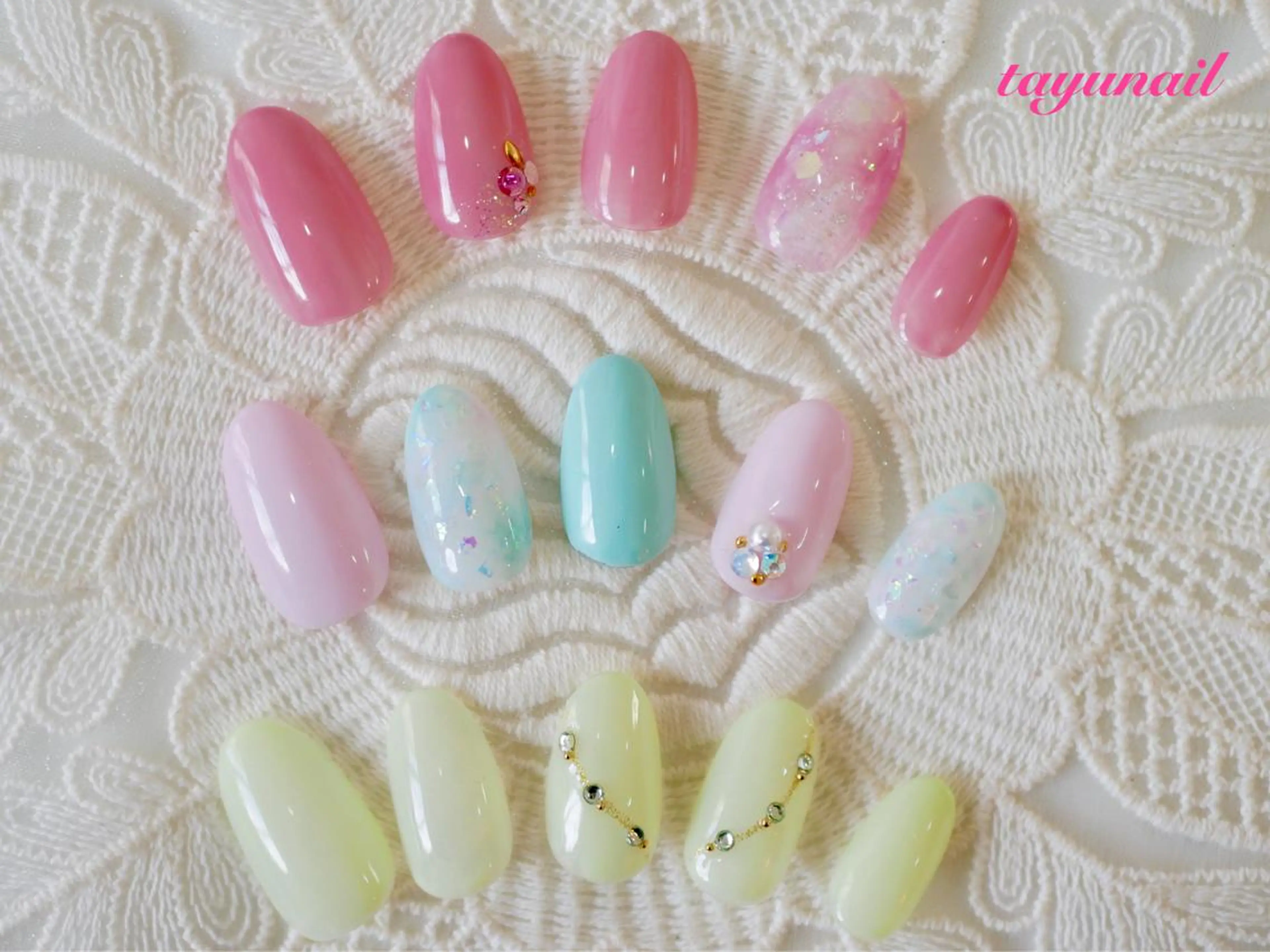 ネイル ネイルサロン・ネイルスクール　たゆnail所属・ネイルサロン 【たゆnail】のネイルデザイン