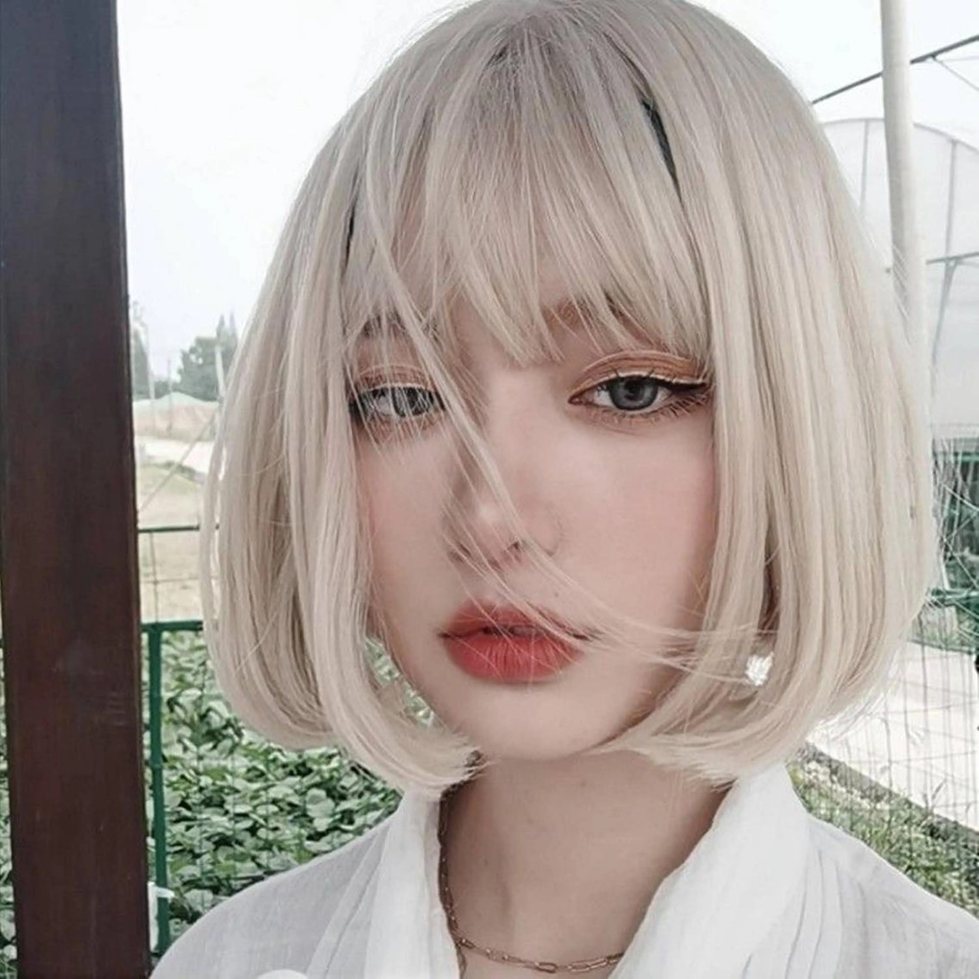 カラー 莉乃/縮毛矯正/髪質 改善/艶カラーのヘアスタイル