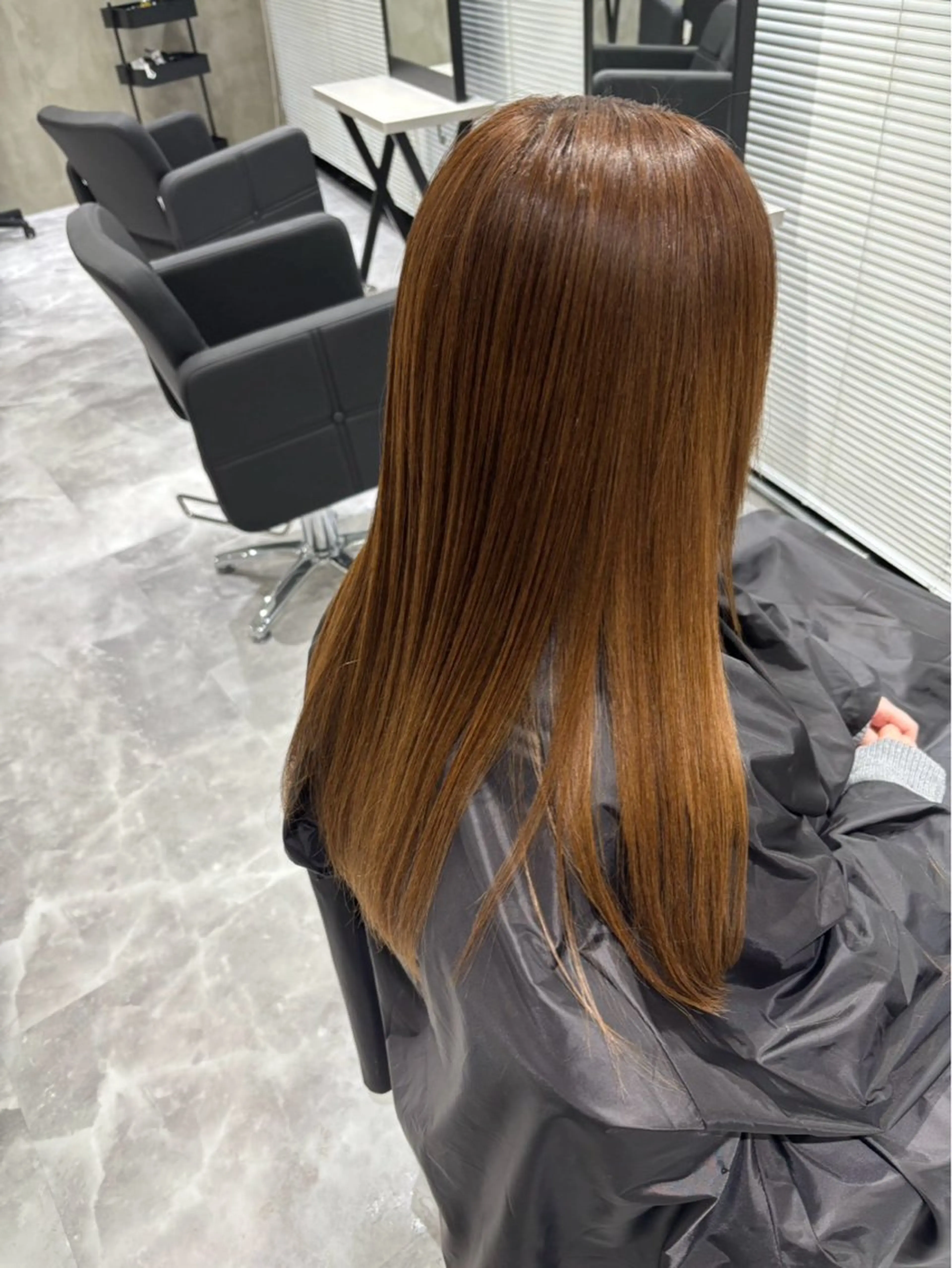 ロング 縮毛矯正 🎨モデル募集中 コユキのヘアスタイル