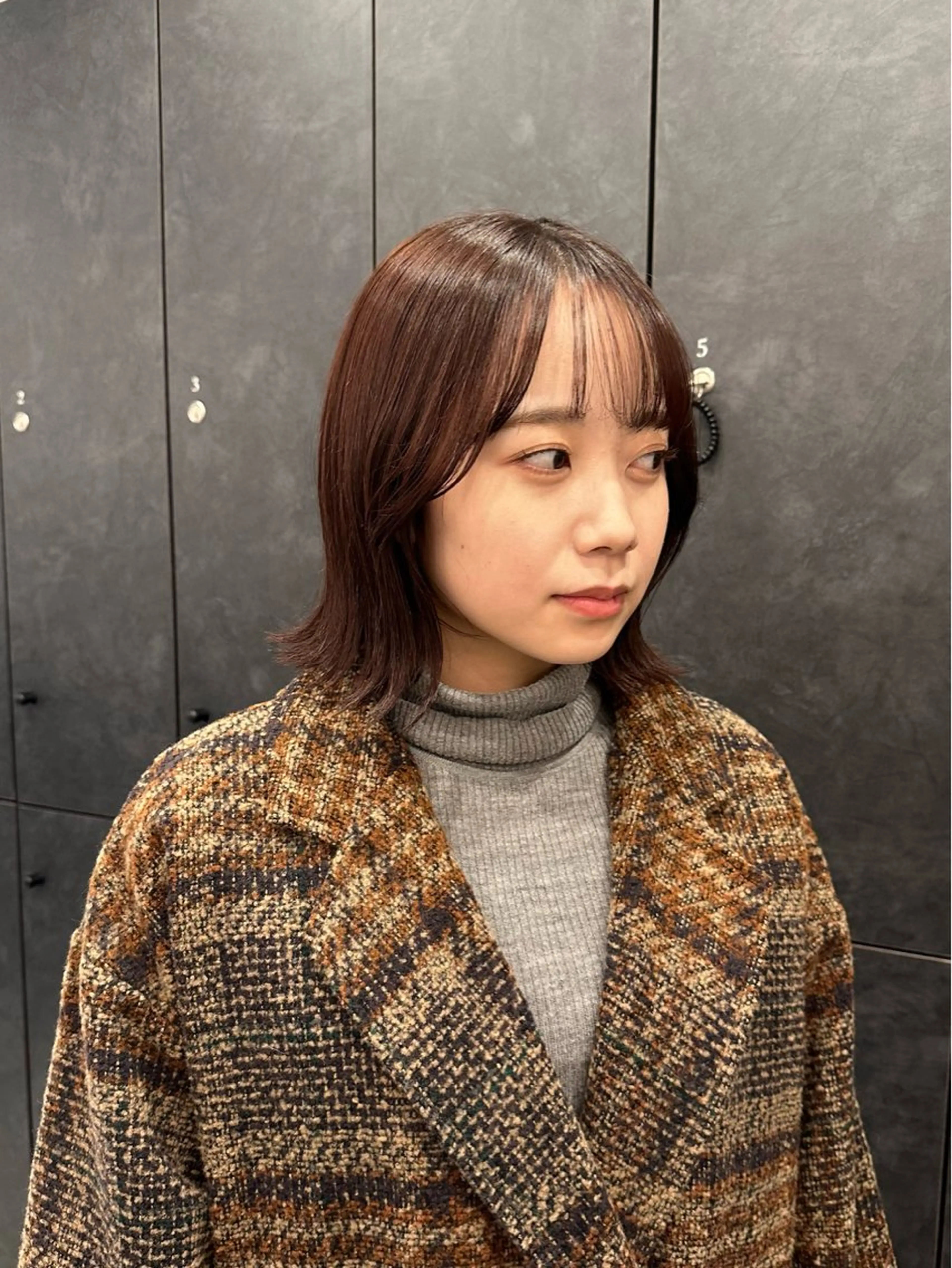 ショート カラー ブラウンカラー オレンジ オレンジブラウン 銀座/ヘアセット シマムラ ミホのヘアスタイル