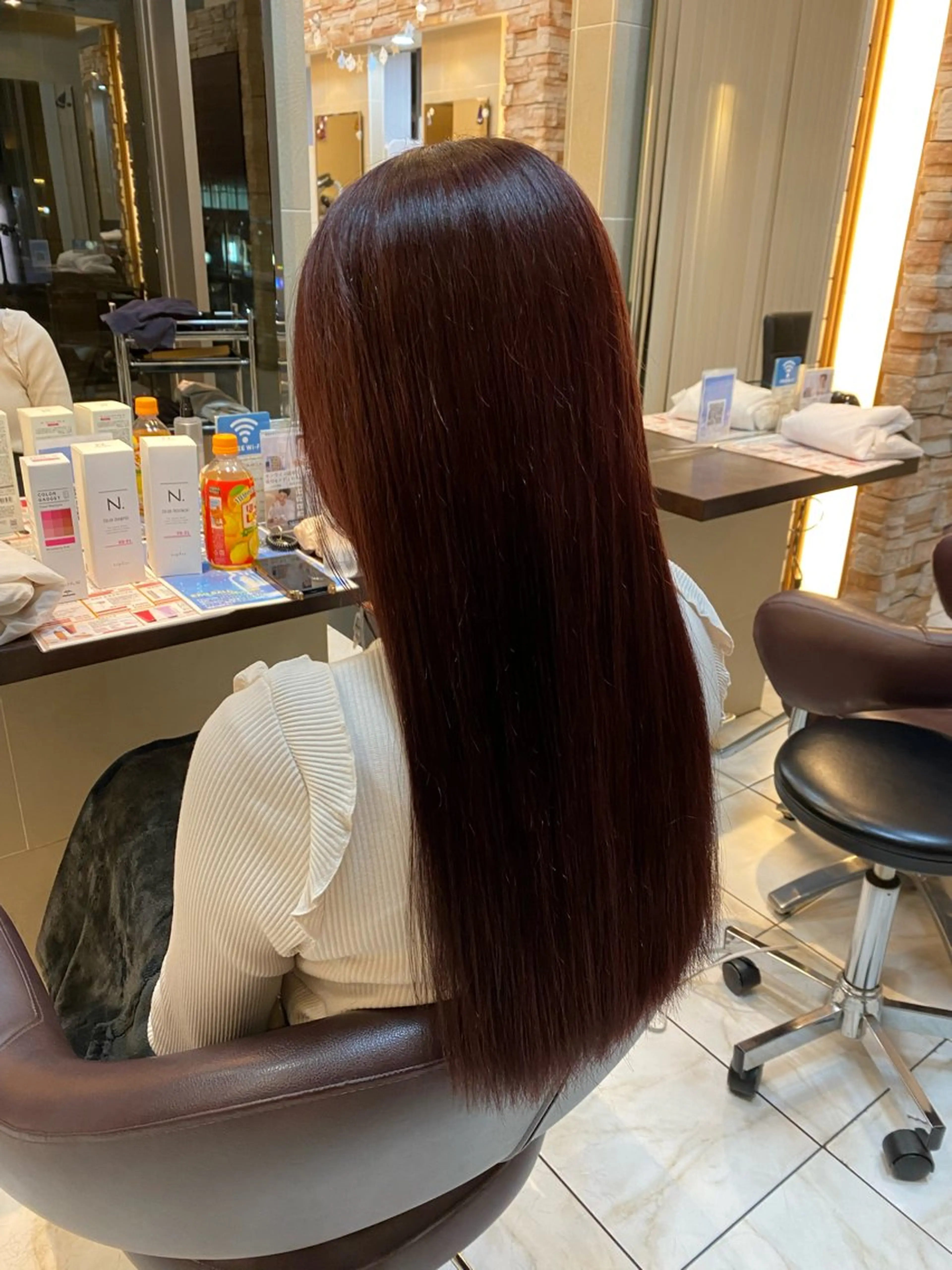 ロング ⭐️透明感カラー/ パーマ⭐️宮野翔のヘアスタイル