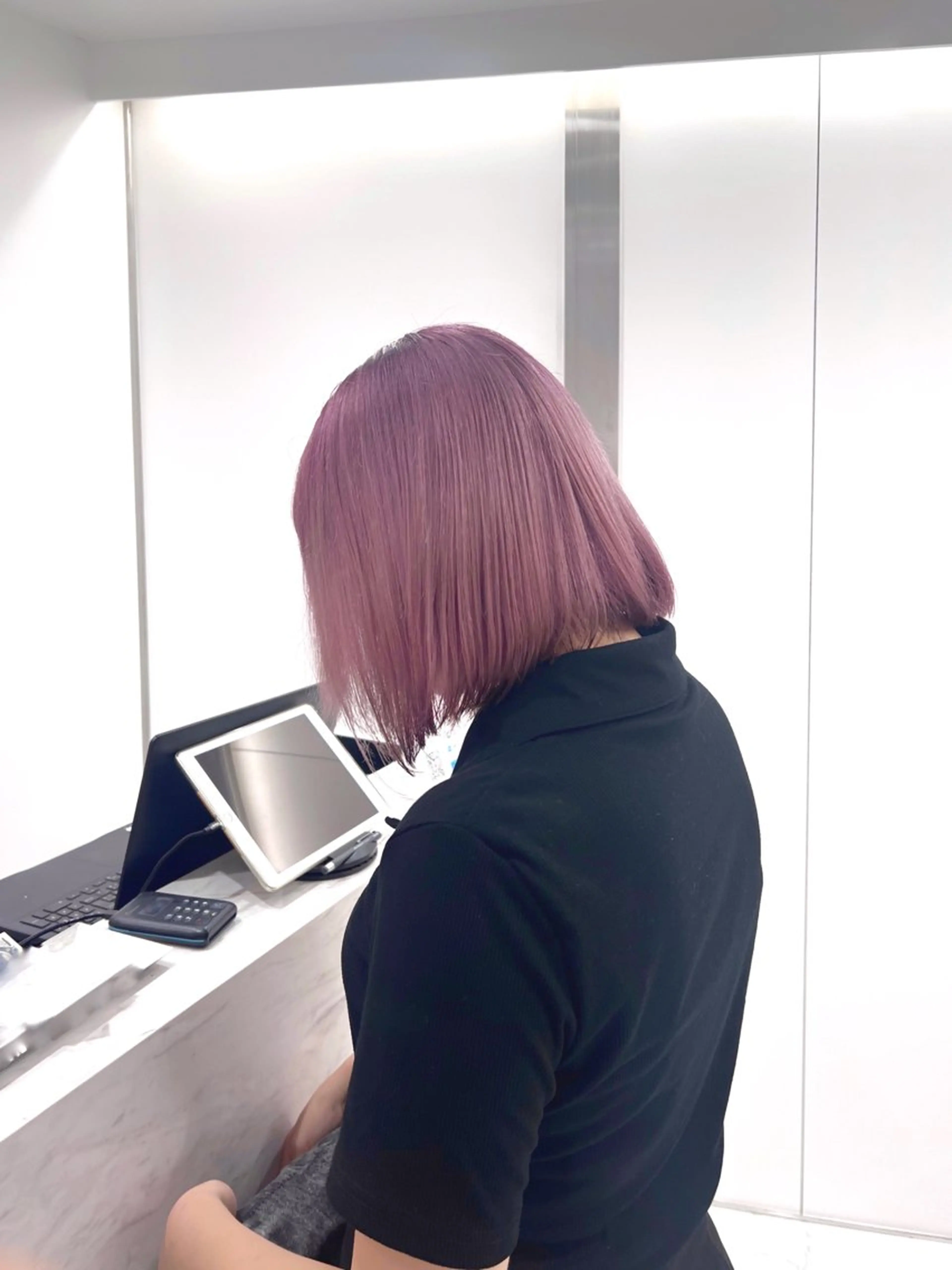 カラー カシス ピンクカラー 🫧まつ毛パーマ🫧 MACOのマツエク・マツパデザイン