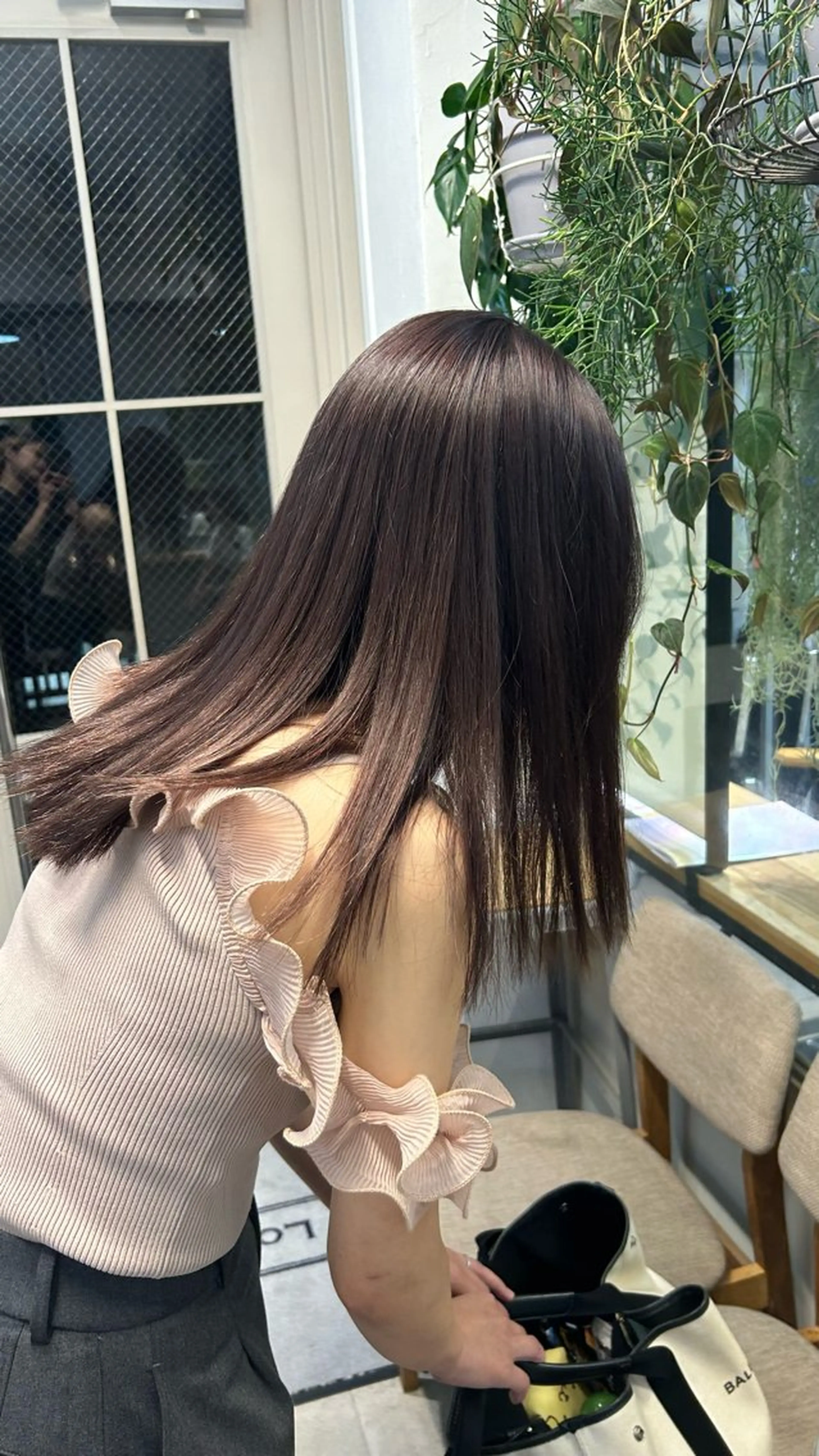 ミディアム カラー 透明感カラー ヘアカラー じゅわっと暖色カラー 🍊Moemiのヘアスタイル