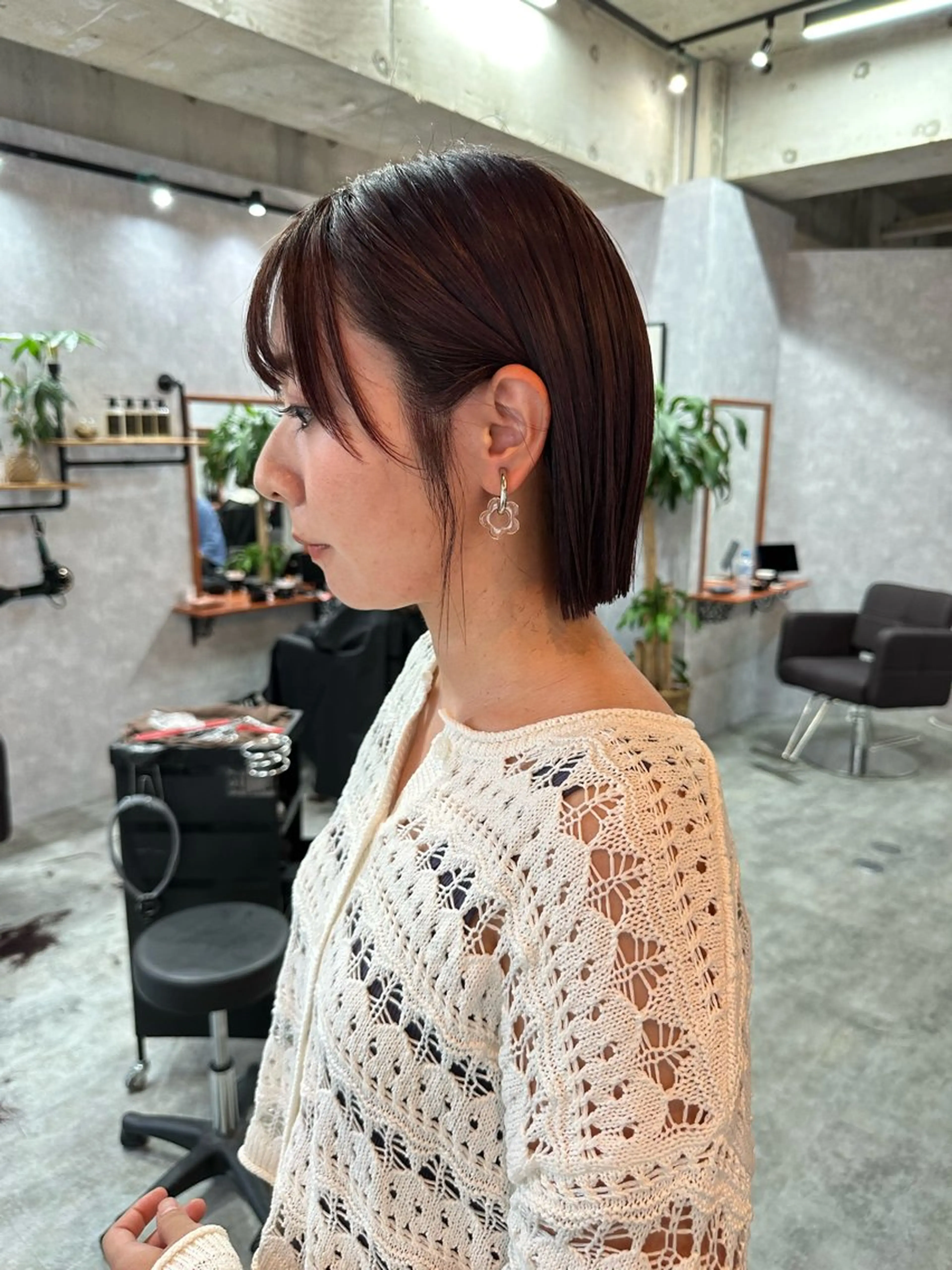 ショート 切りっぱなしボブ ショートボブ ハンサムショート 丸みショート ボブ カット ヘアカラー トリートメント C’LD hair produce /シールドヘア所属・モテ髪/ボブ/ショー ト/アダチフウトのヘアスタイル