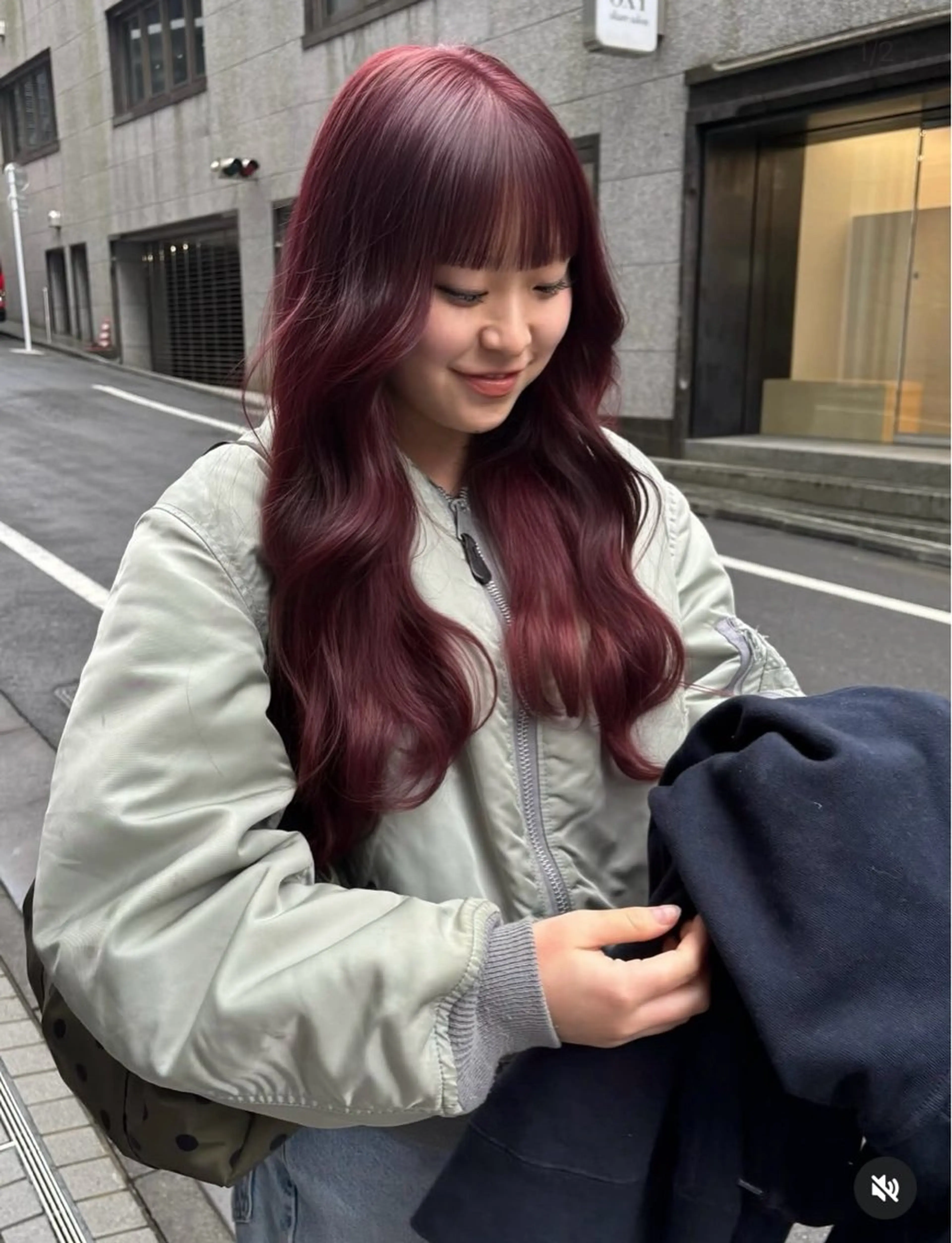 ロング MISAKI🪐 縮毛矯正のヘアスタイル