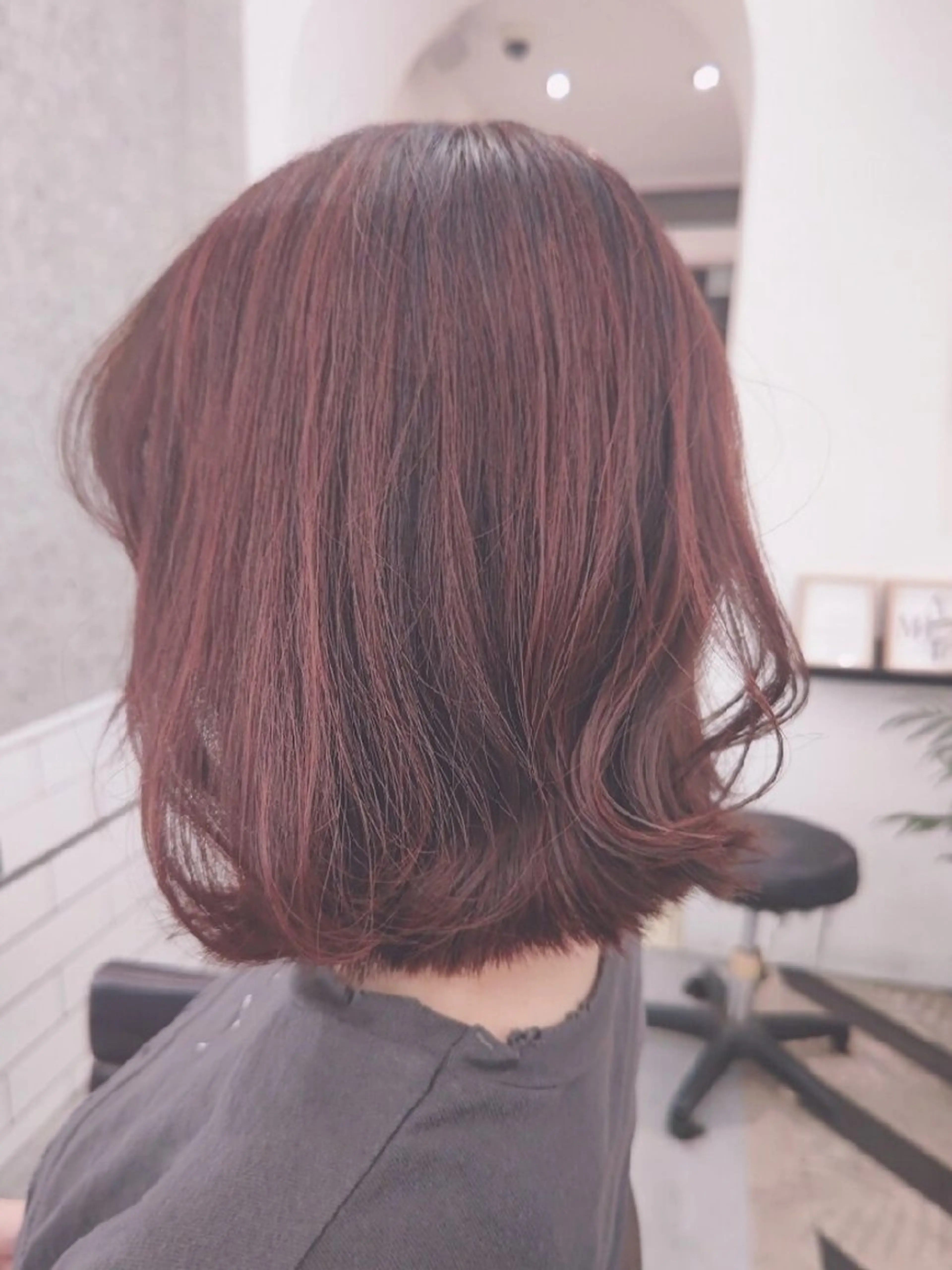 ミディアム カラー ハイライトカラー くびれヘア ハイライト hairsalon M.techo所属・MANA .A🎀のヘアスタイル