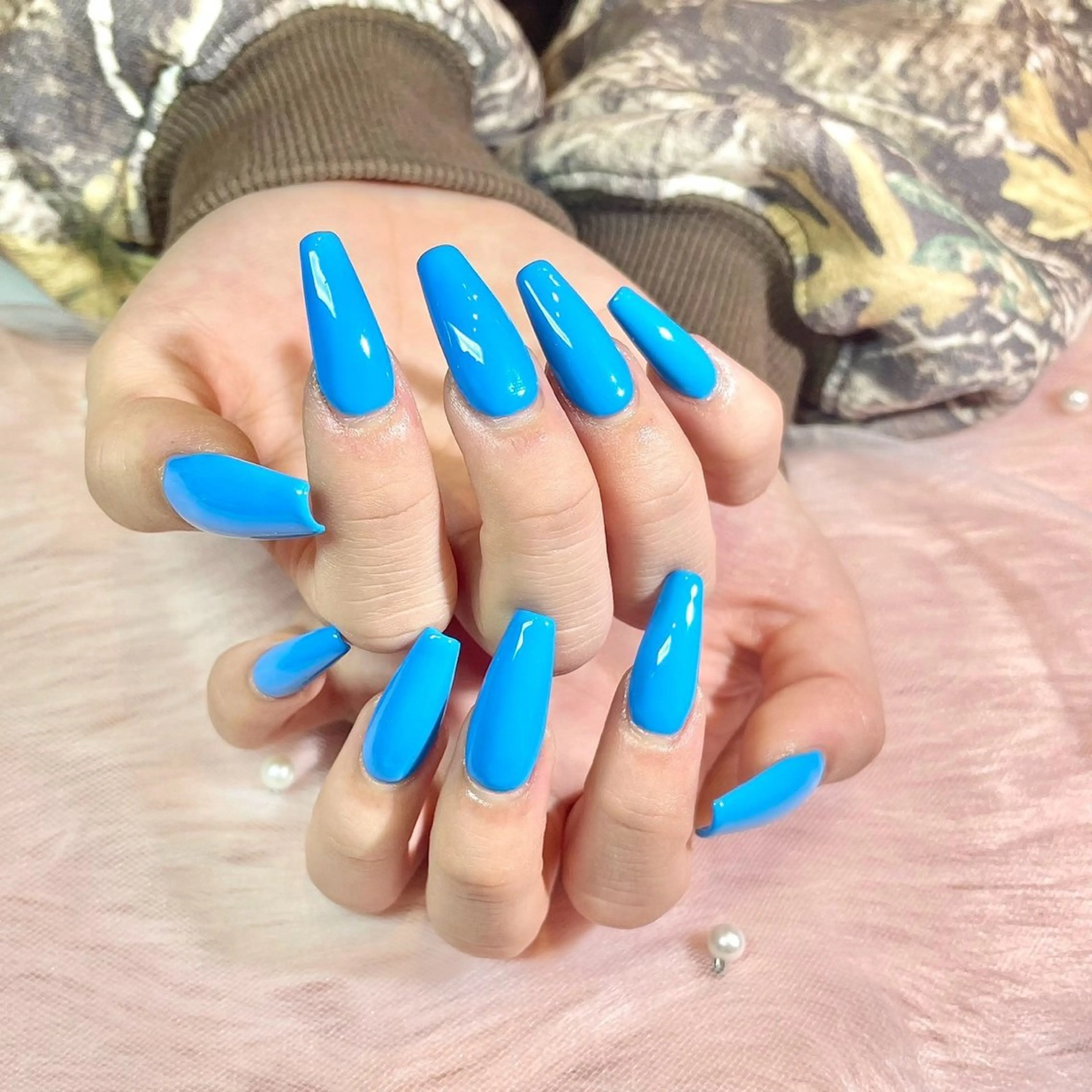 ネイル ワンカラーネイル ハンドネイル Alissa  Nail所属・長さだし/新栄町駅 Alissaのネイルデザイン