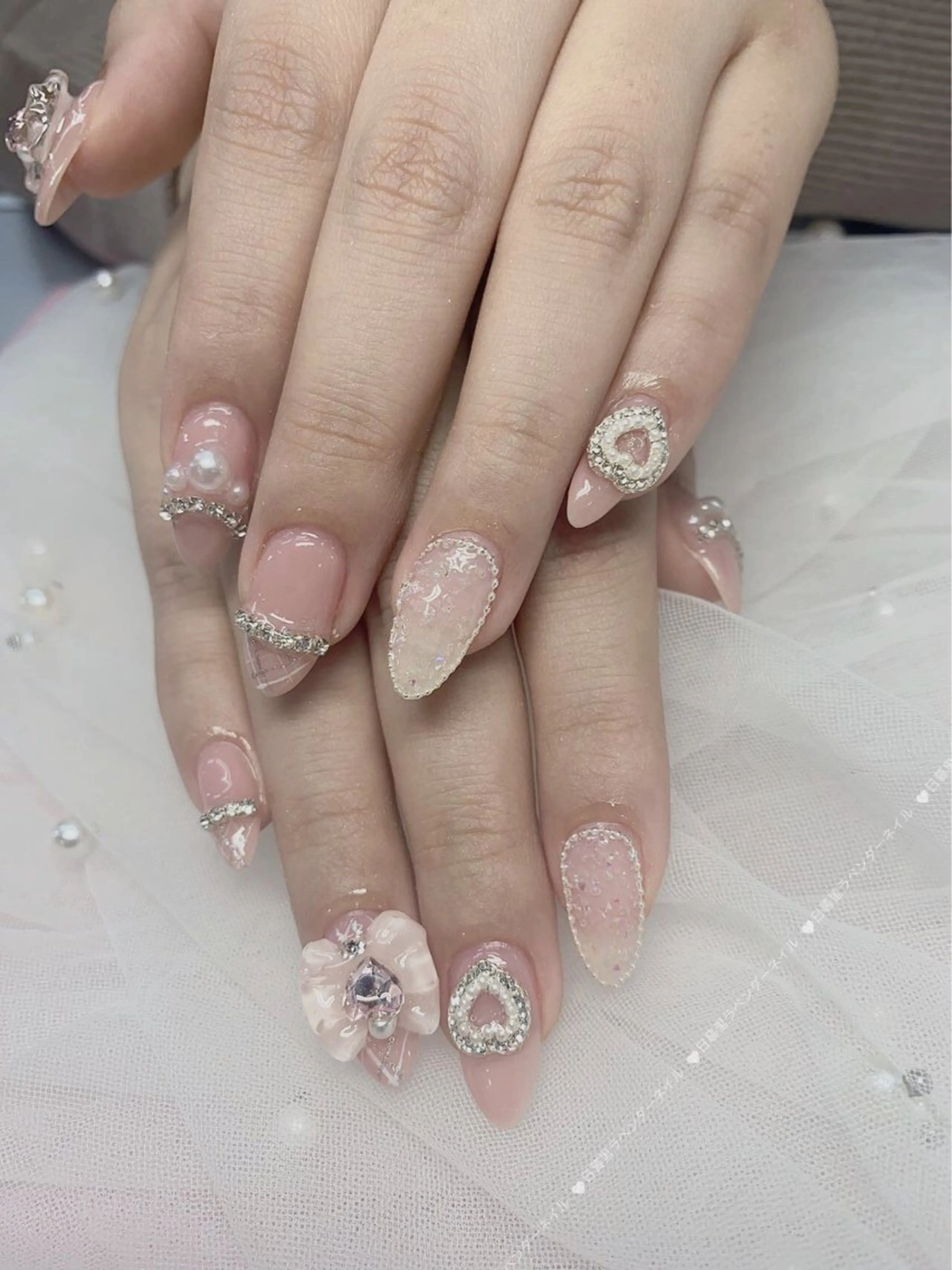 ネイル ラベンダー💖日暮里 ルル💖ネイルのネイルデザイン