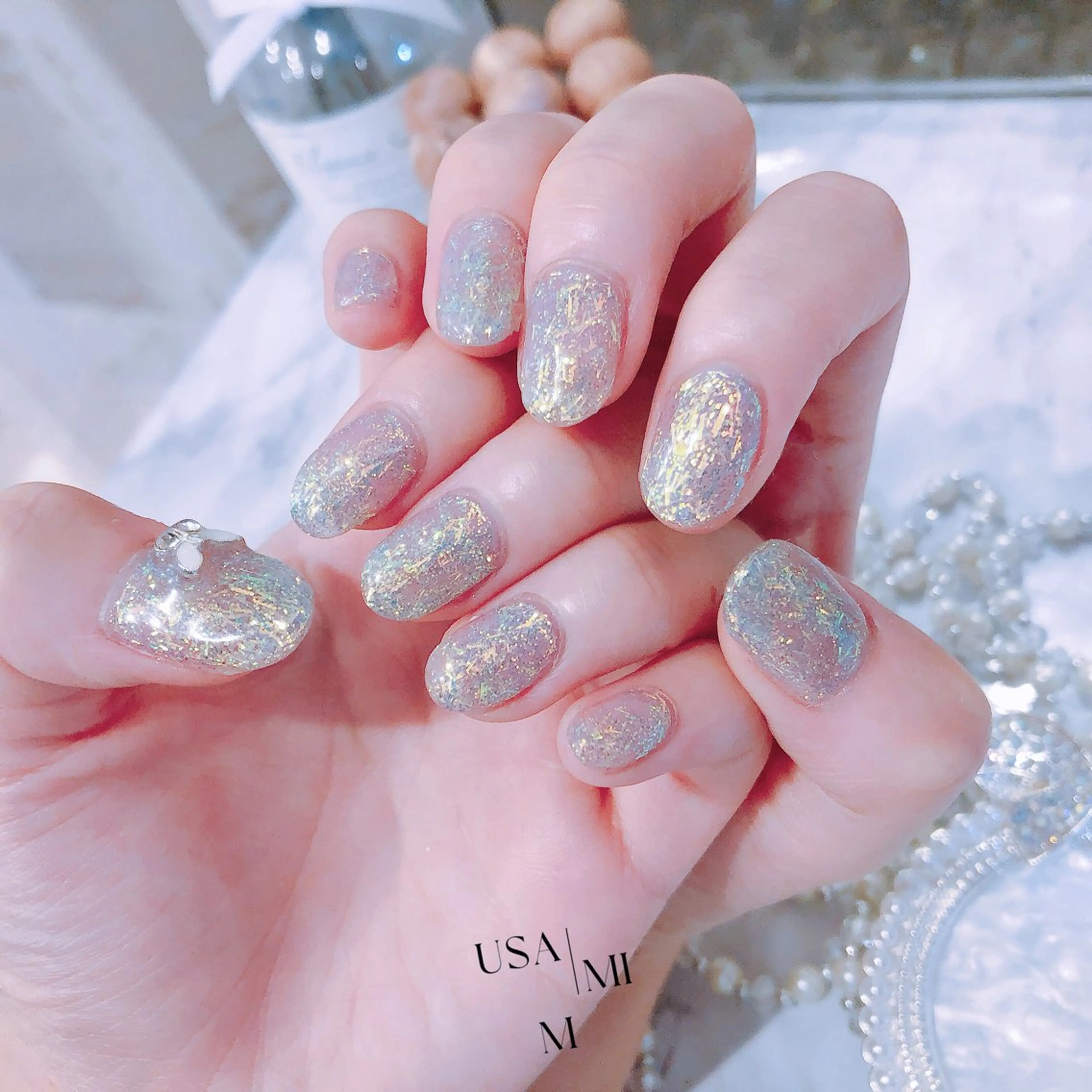 ネイル ハンドネイル USAMiMi 🐰💕のネイルデザイン