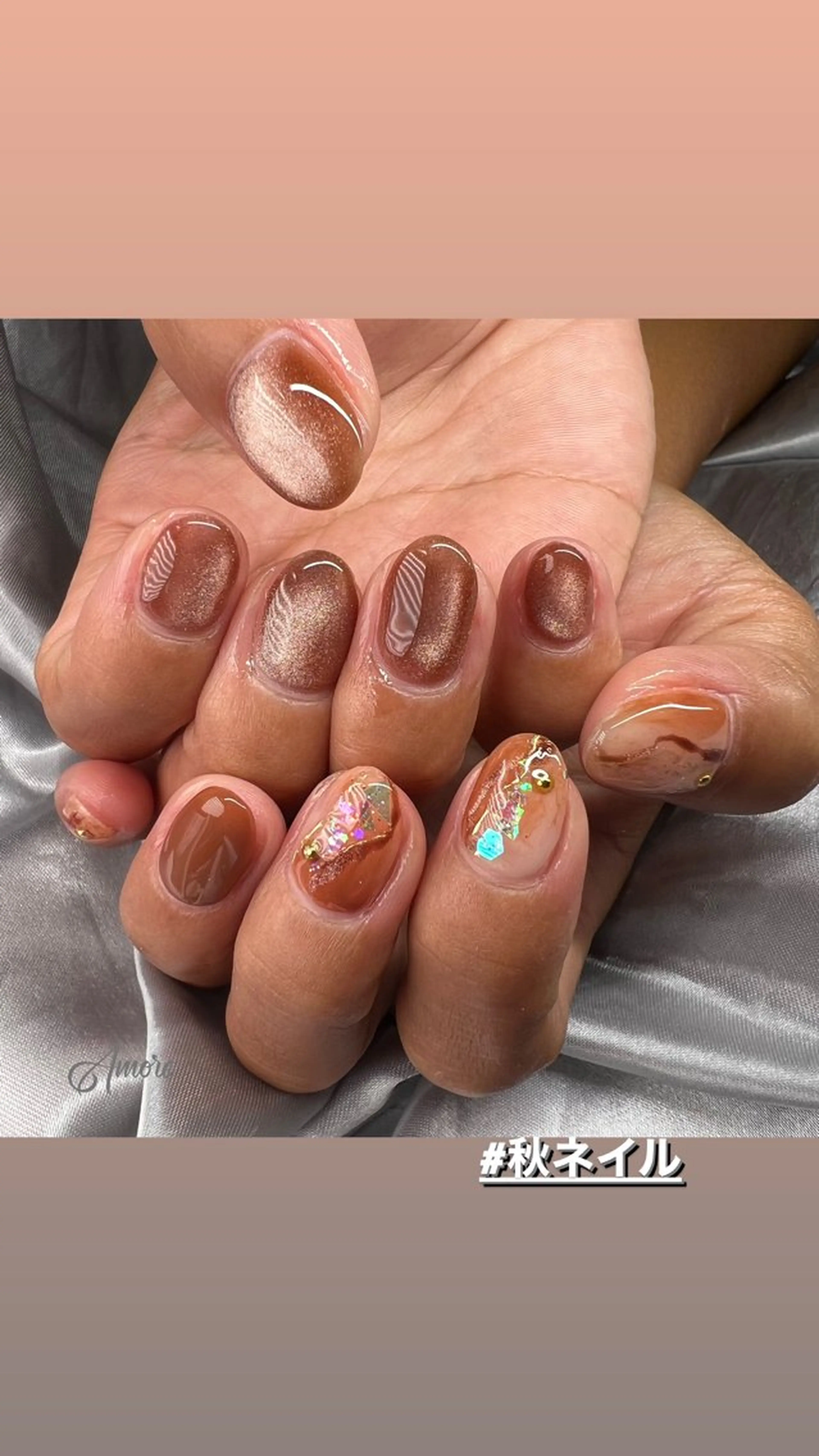 ネイル ジェルネイル 韓国ネイル パラジェル You kyehwaのネイルデザイン