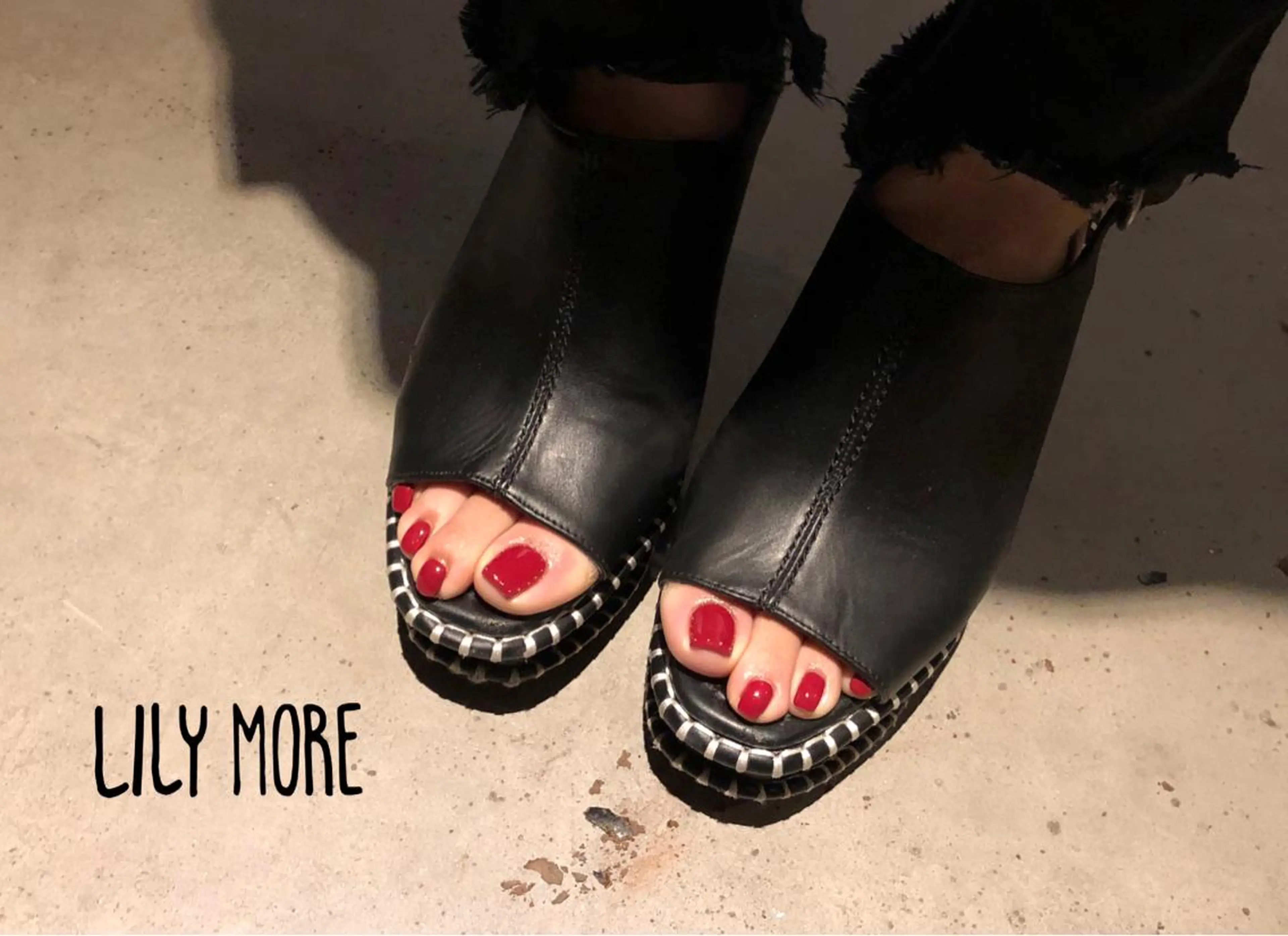 ワンカラーオフ無し5,300円♡［フット］(２回目以降ご来店のお客様は＋660円となります！！)の写真