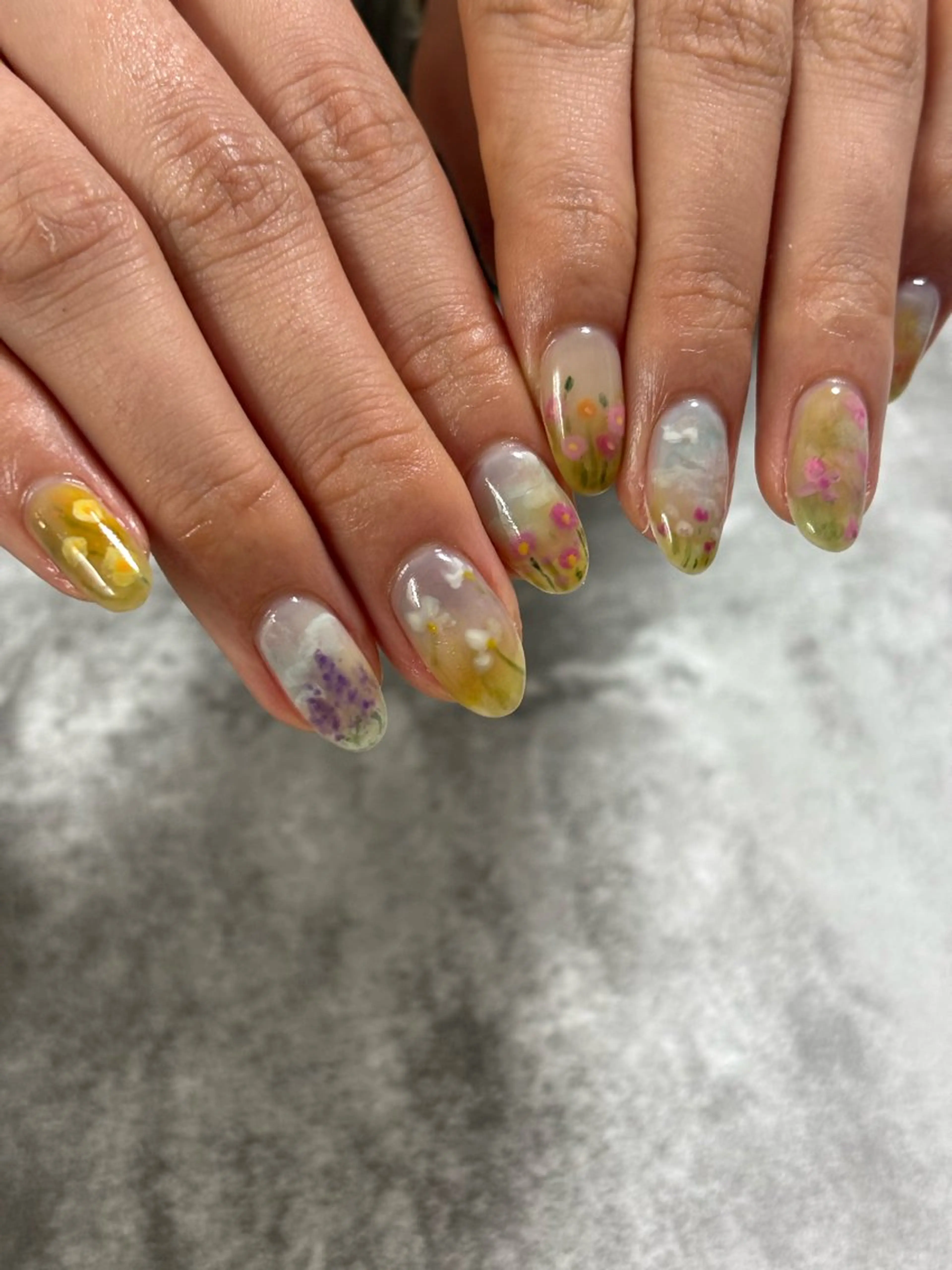 ネイル ハンドネイル FIORITURA Maikoのネイルデザイン