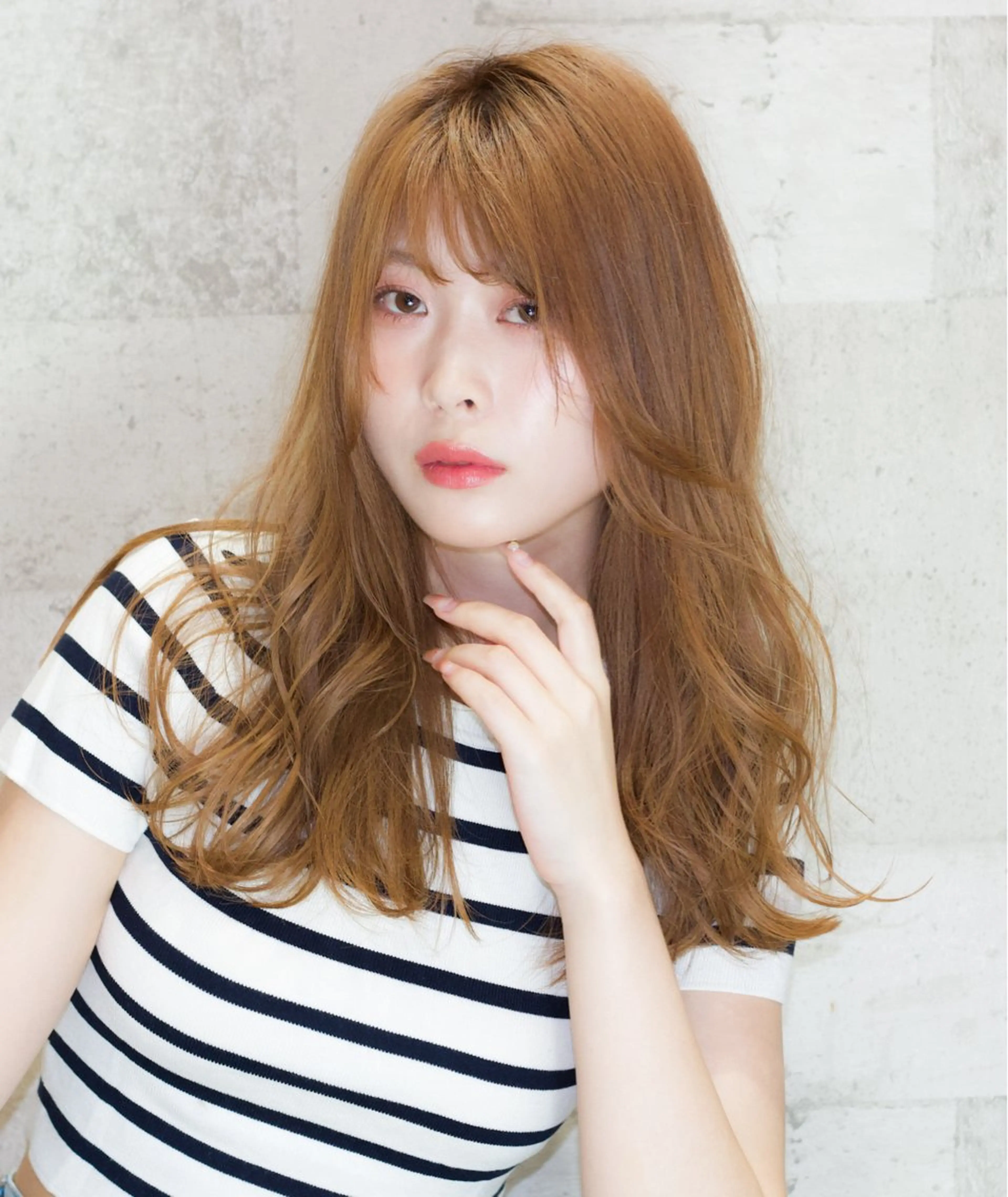 ロング カラー カット ヘアカラー トリートメント 高濃度水素/髪質改善 /柳原大輝のヘアスタイル