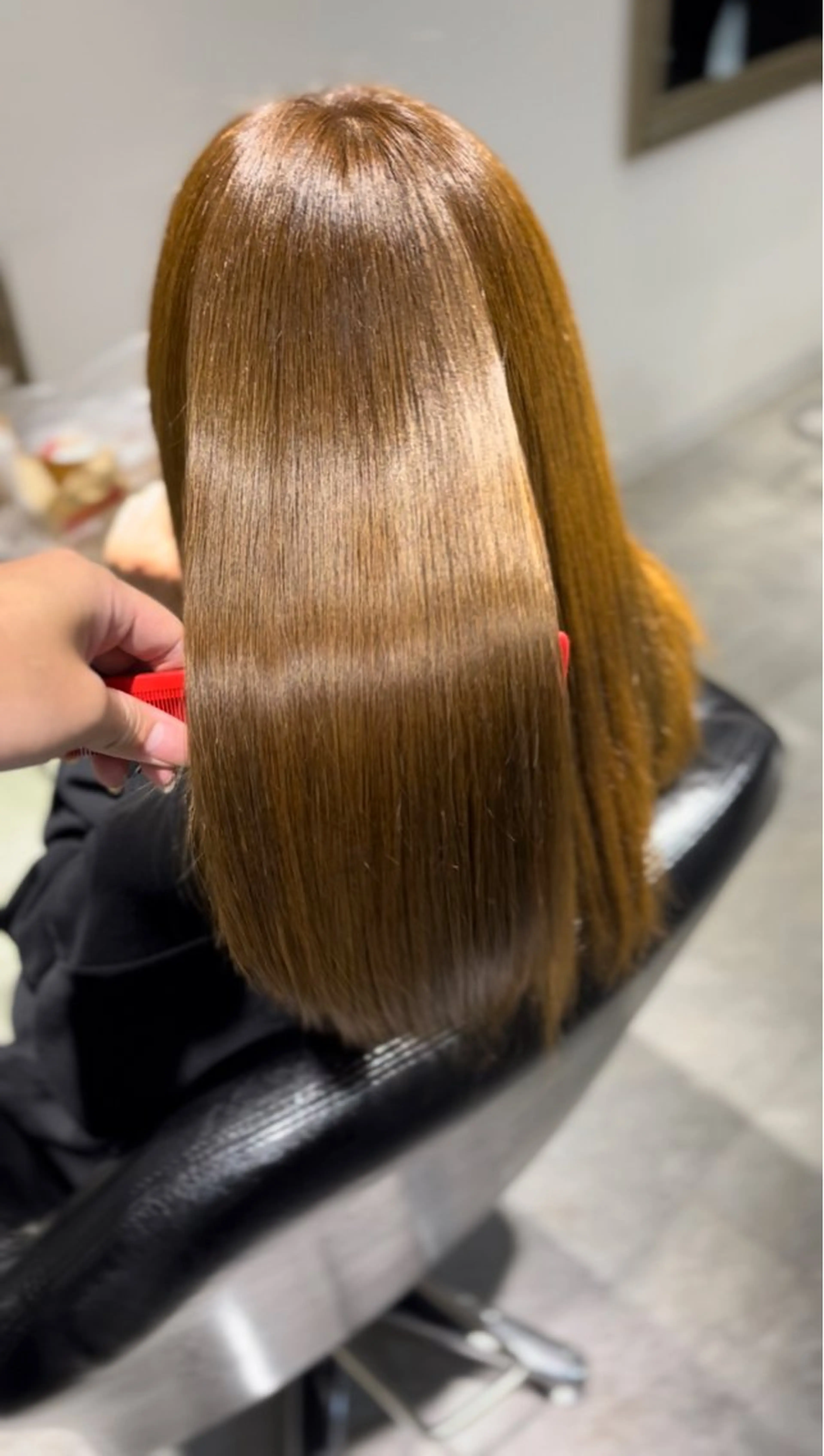 セミロング 髪質改善✨ /冨永隆誠のヘアスタイル