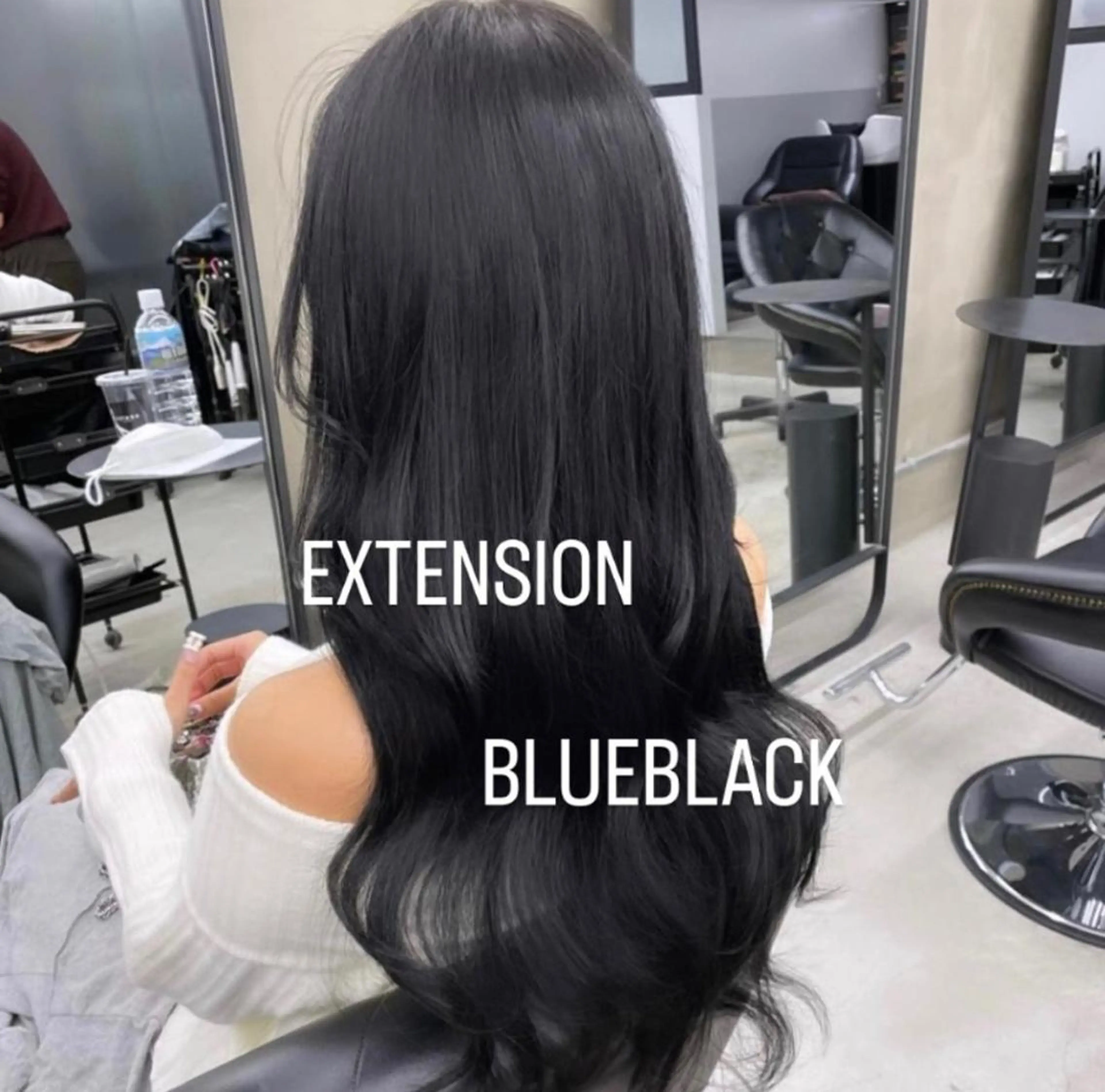 ロング カラー ヘアカラー エクステ エクステ🩵ブリーチ 韓国ヘア🩵KAEのヘアスタイル