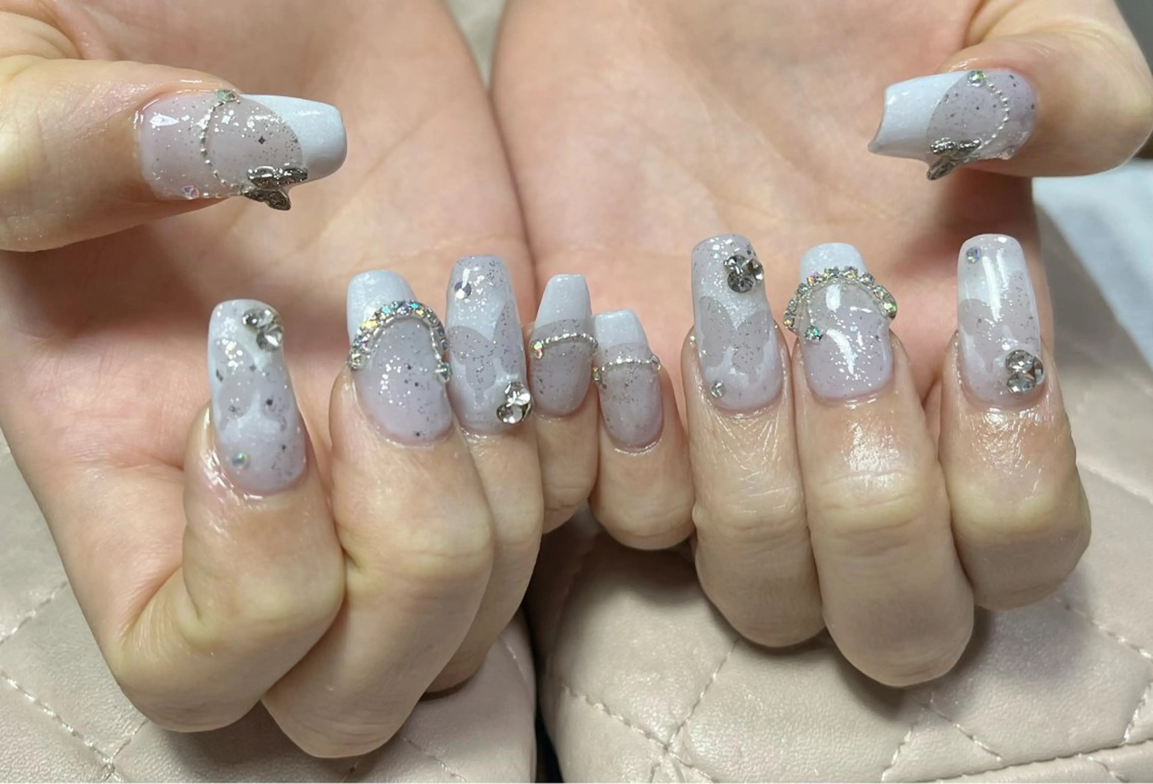 ネイル ハンドネイル goldgleams ちなのネイルデザイン