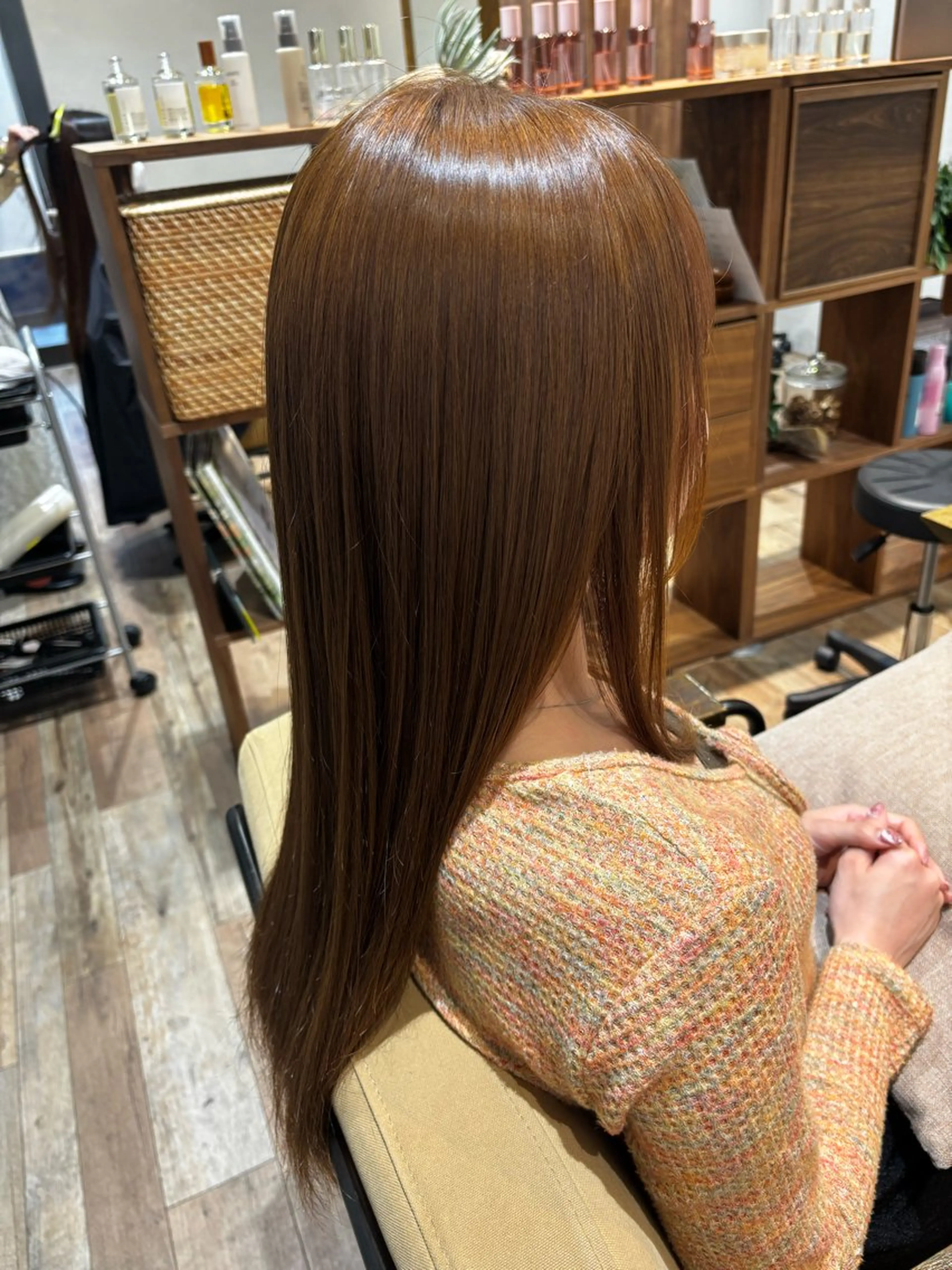 ロング 平澤 梓のヘアスタイル