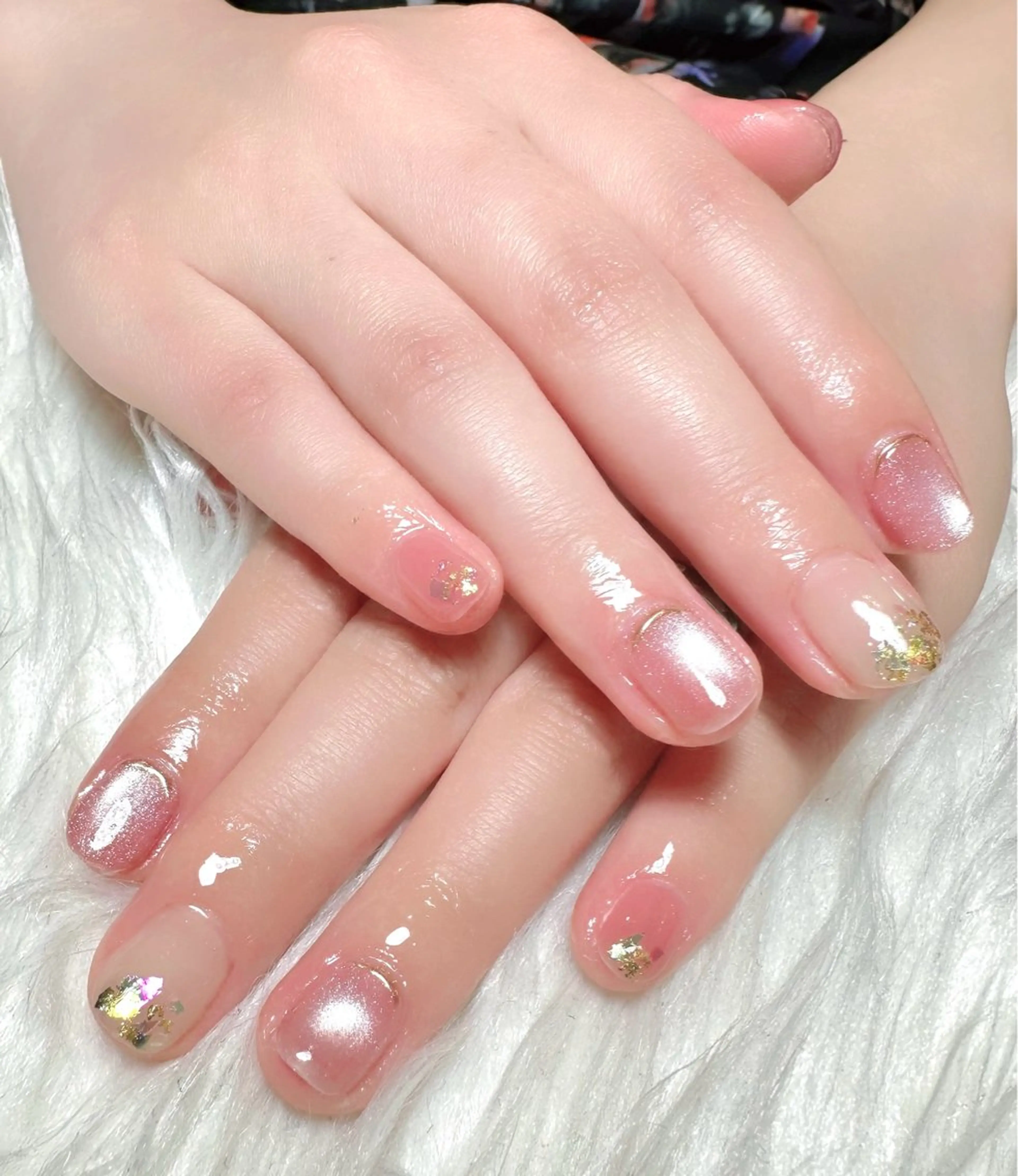 ネイル マグネットネイル 持ち込み ハンドネイル nail untitled🎀のネイルデザイン