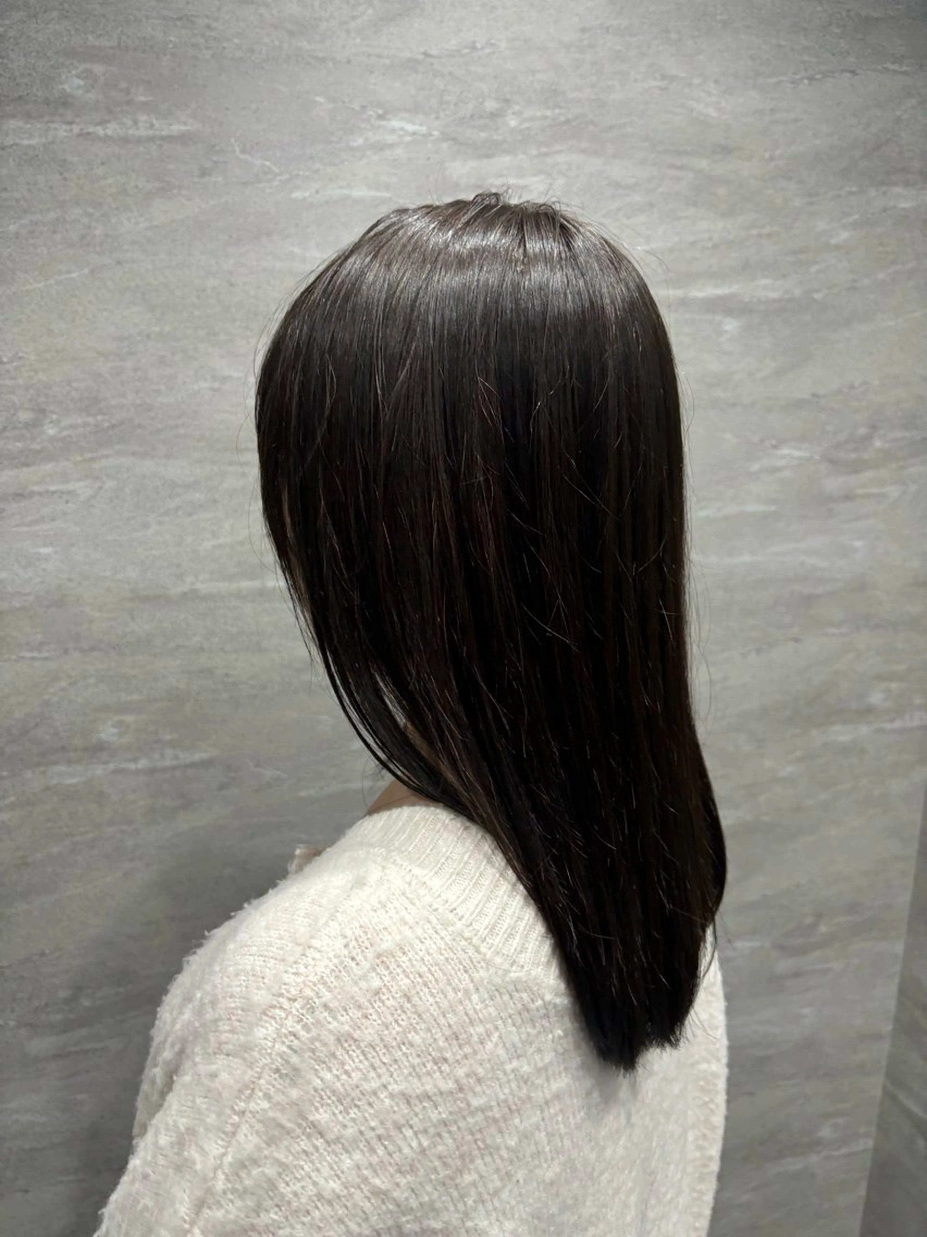 セミロング カラー カット ヘアカラー トリートメント 永井大樹✨ 透明感カラー✨のヘアスタイル