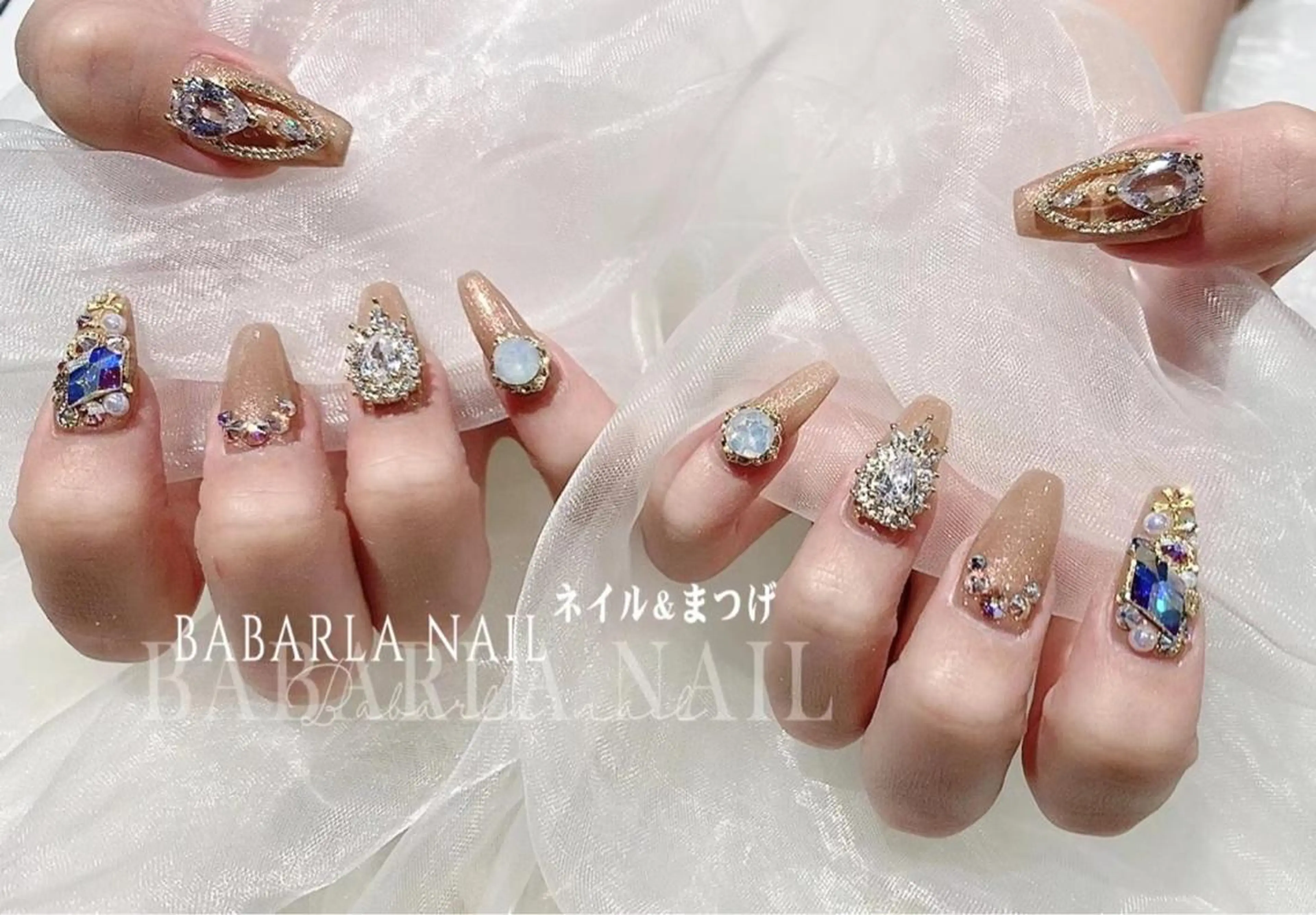 ネイル 春ネイル Babarla Nailのネイルデザイン