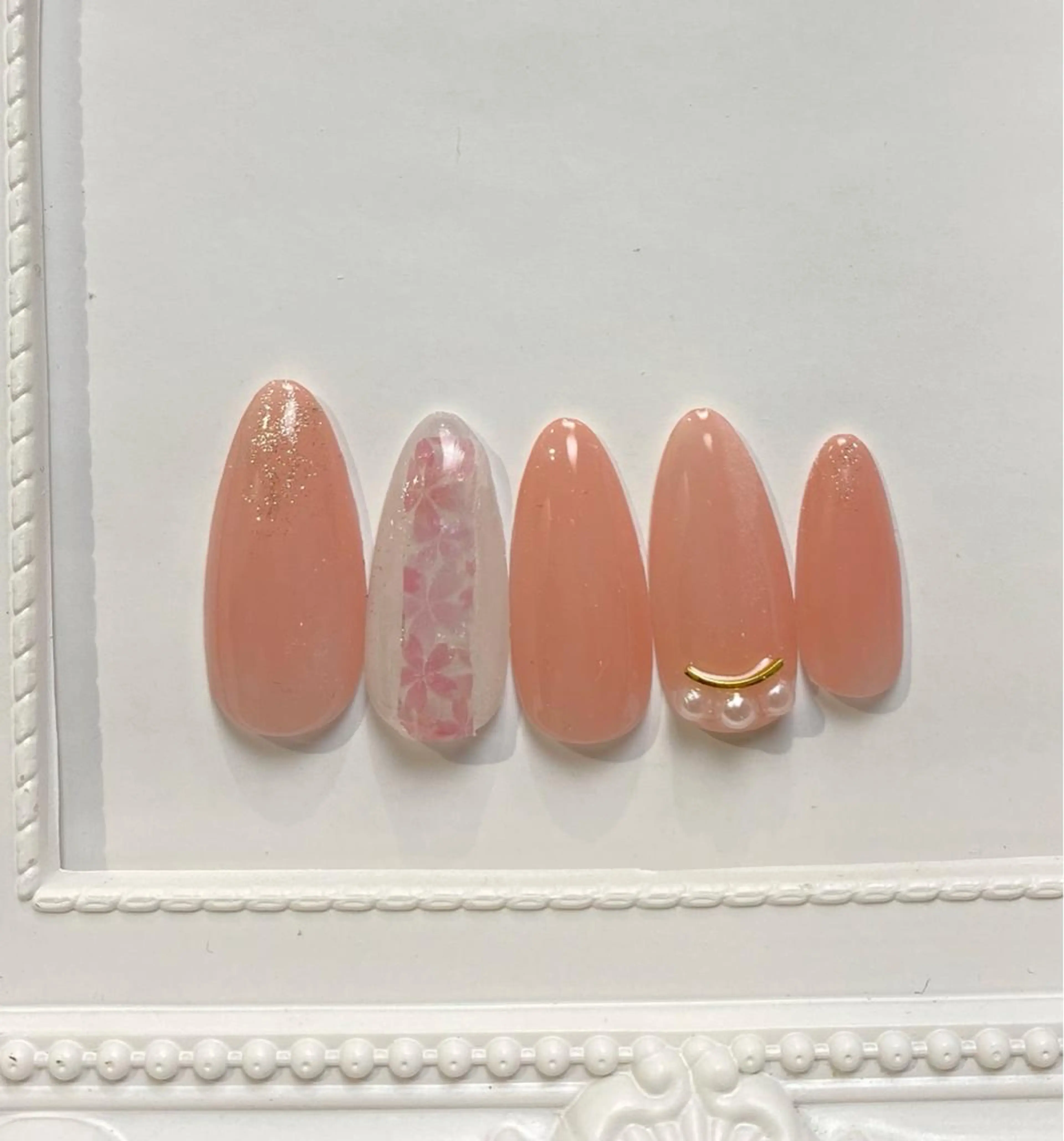 ネイル 春ネイル Daria. nailのマツエク・マツパデザイン