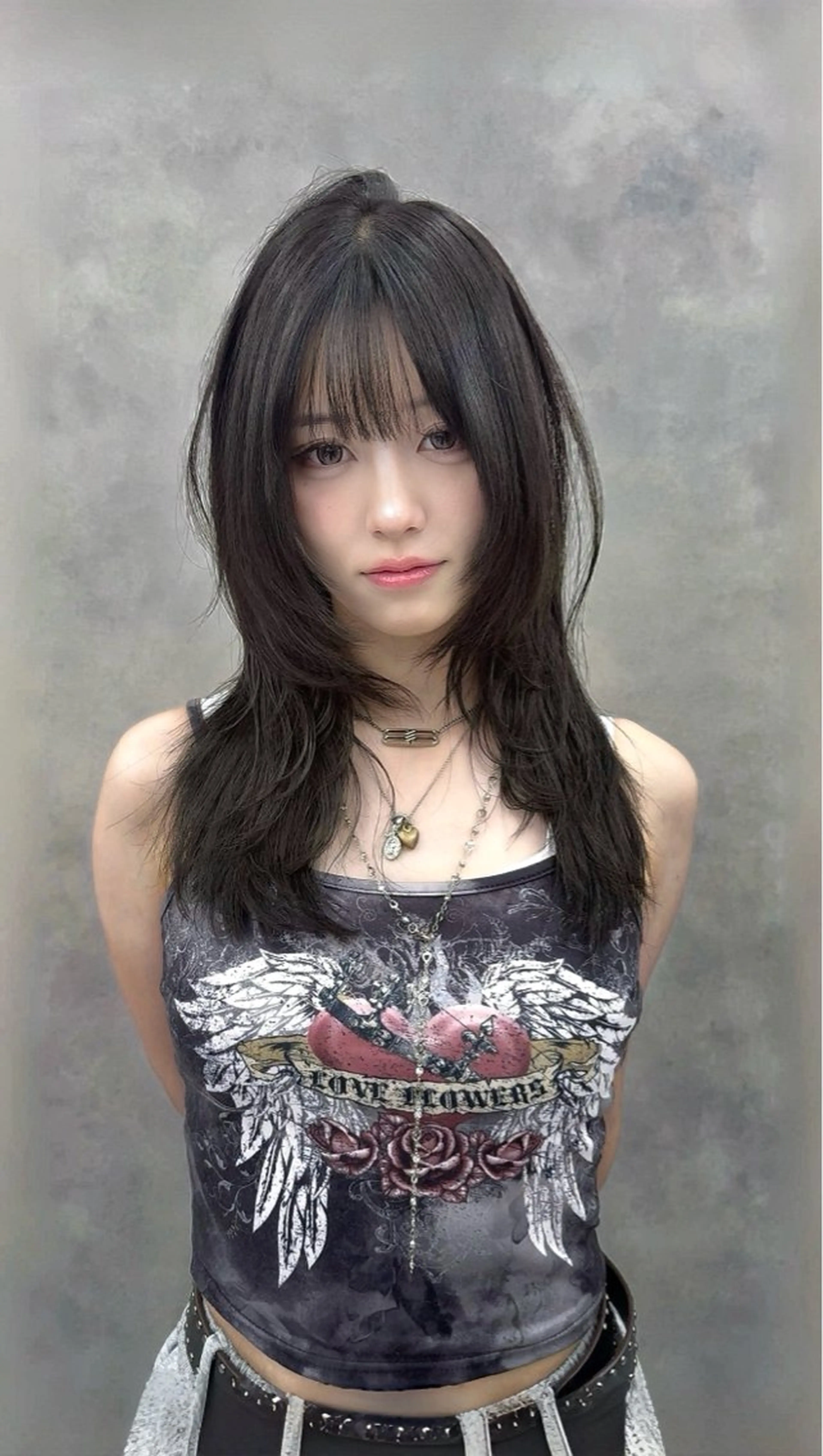 ロング カット AIVAN所属・レイヤーウルフ 【瑠己】のヘアスタイル